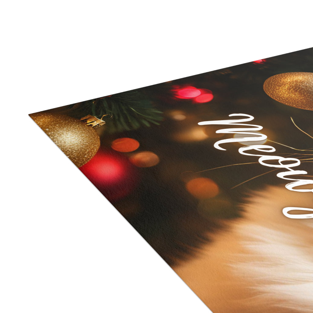 Pretty Meowy Christmas Postcard Bundles (envelopes included)