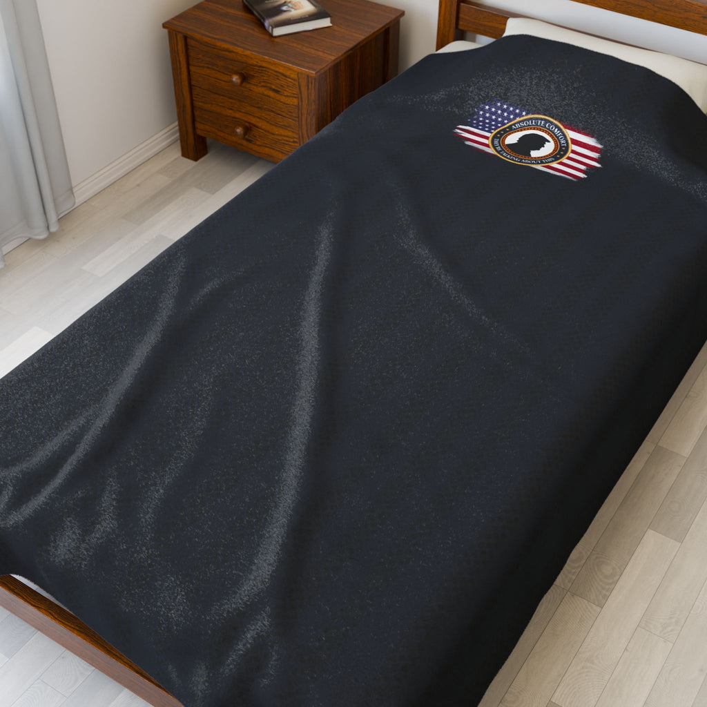 Absolute Comfort Political Parody Throw Blanket – Cozy Satire Statement Blanket