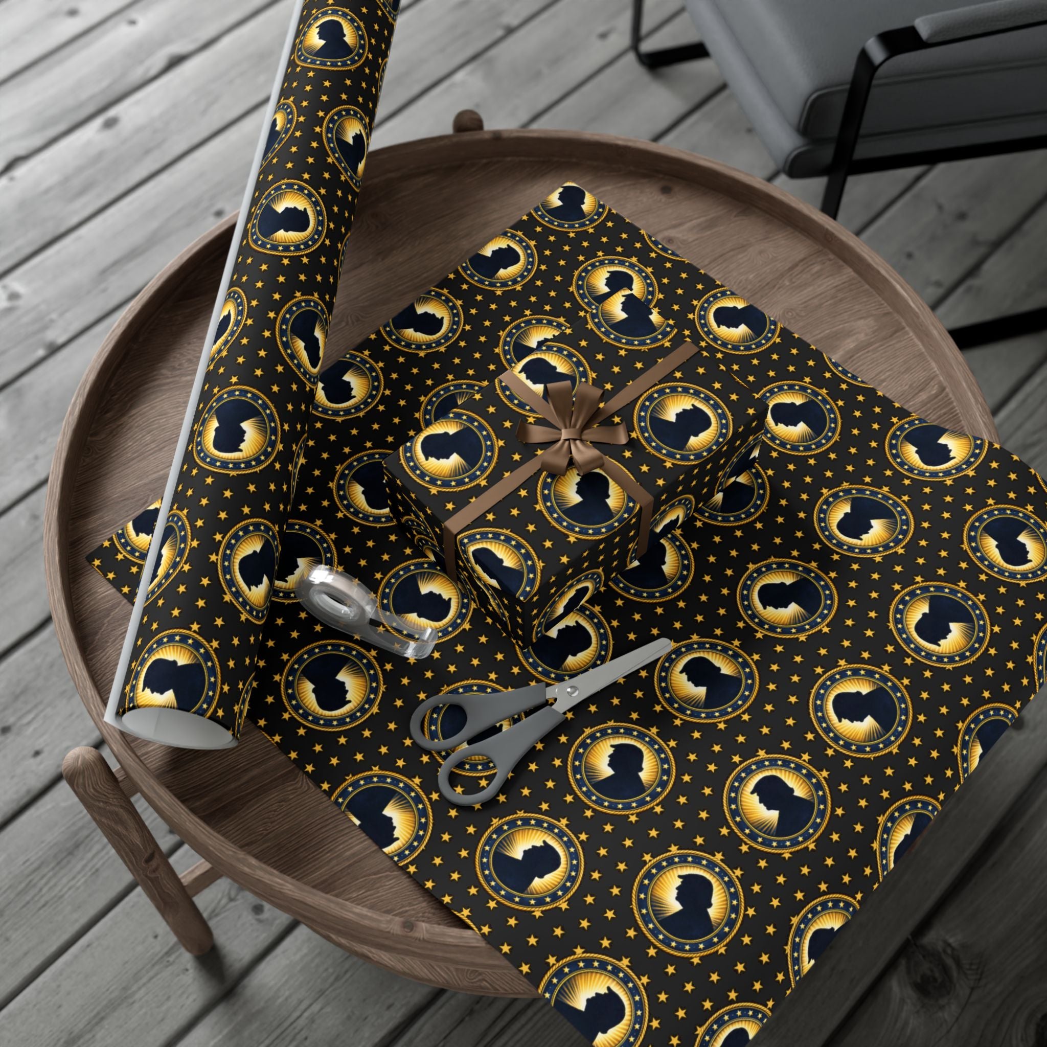 Presidential Seal Pattern Gift Wrap | All-Occasion Wrapping Paper