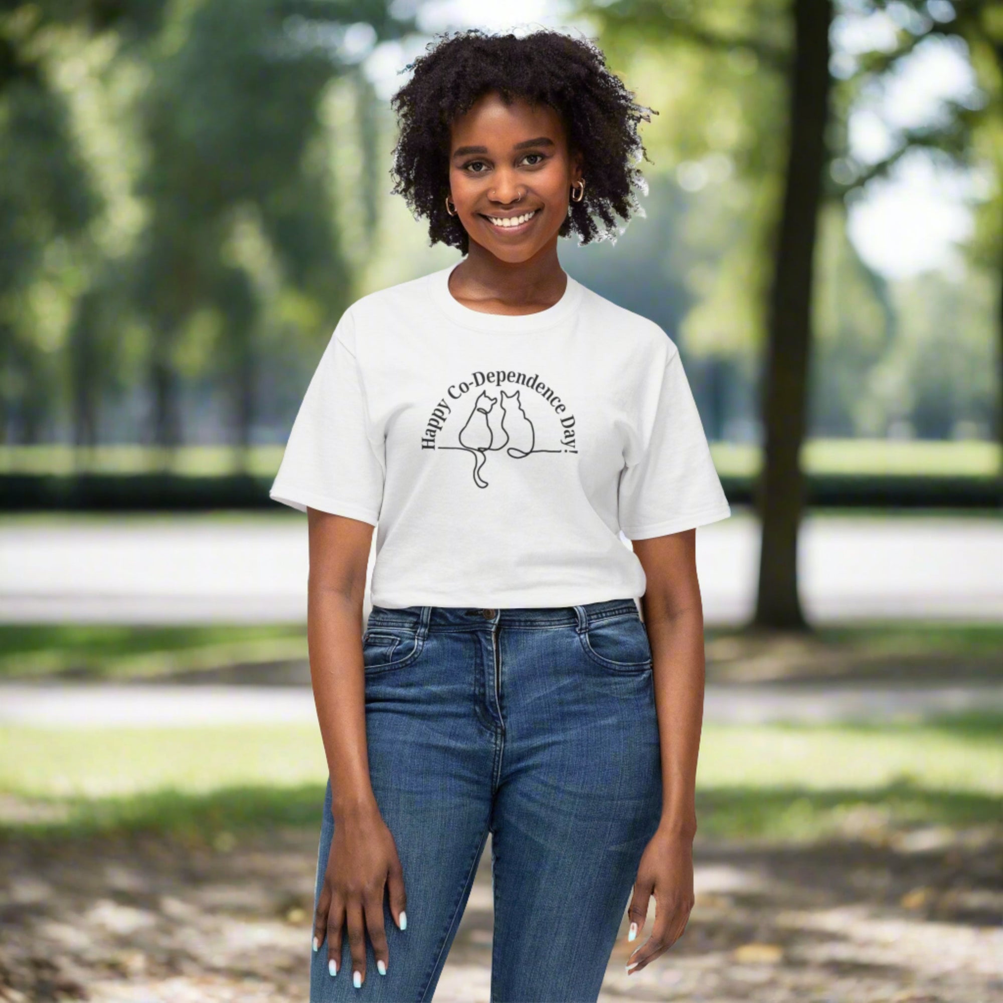 Co - Dependence Day Unisex HD Cotton™ T - shirt - T - Shirt - Epileptic Al’s Shop