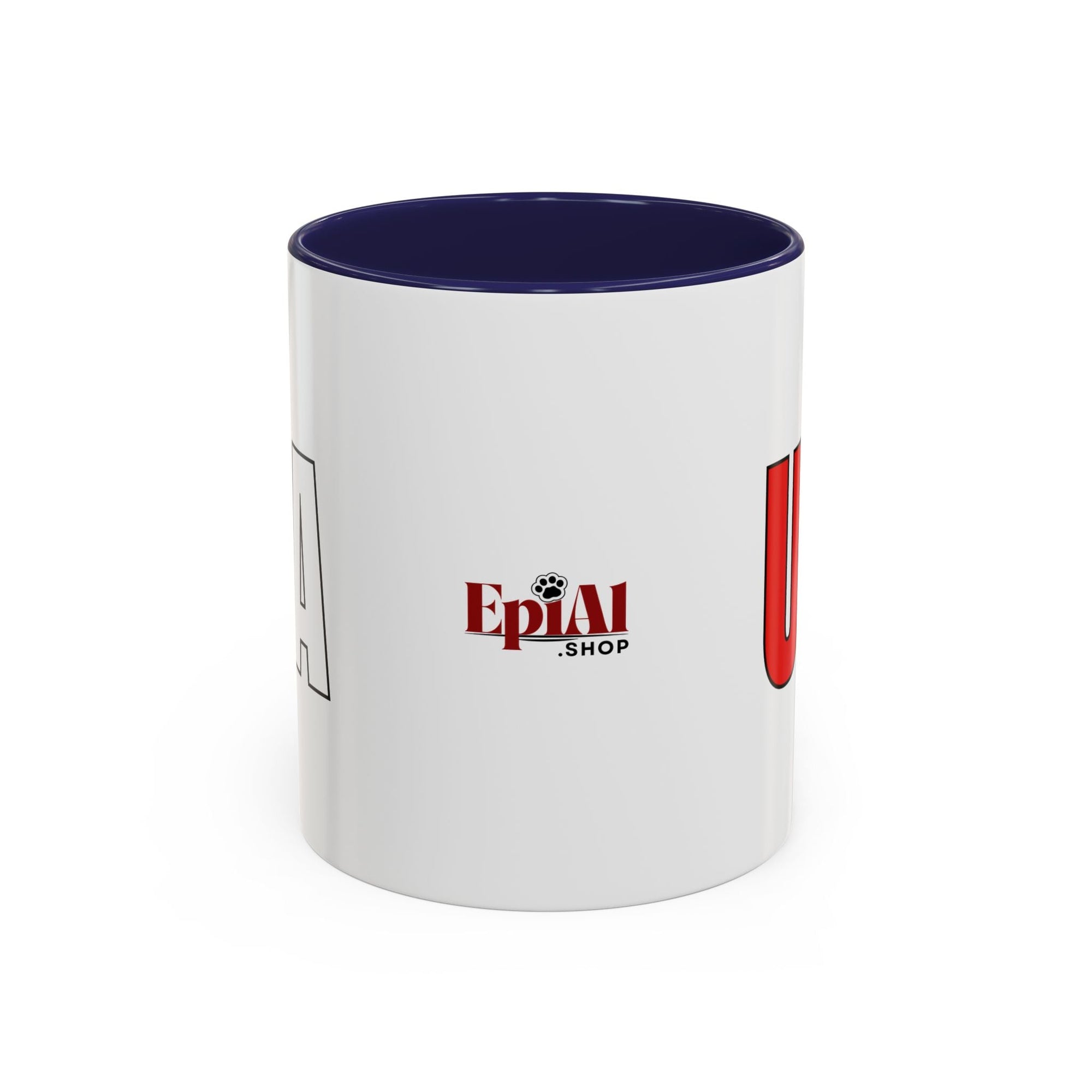 Trump USA Accent Coffee Mug Printify
