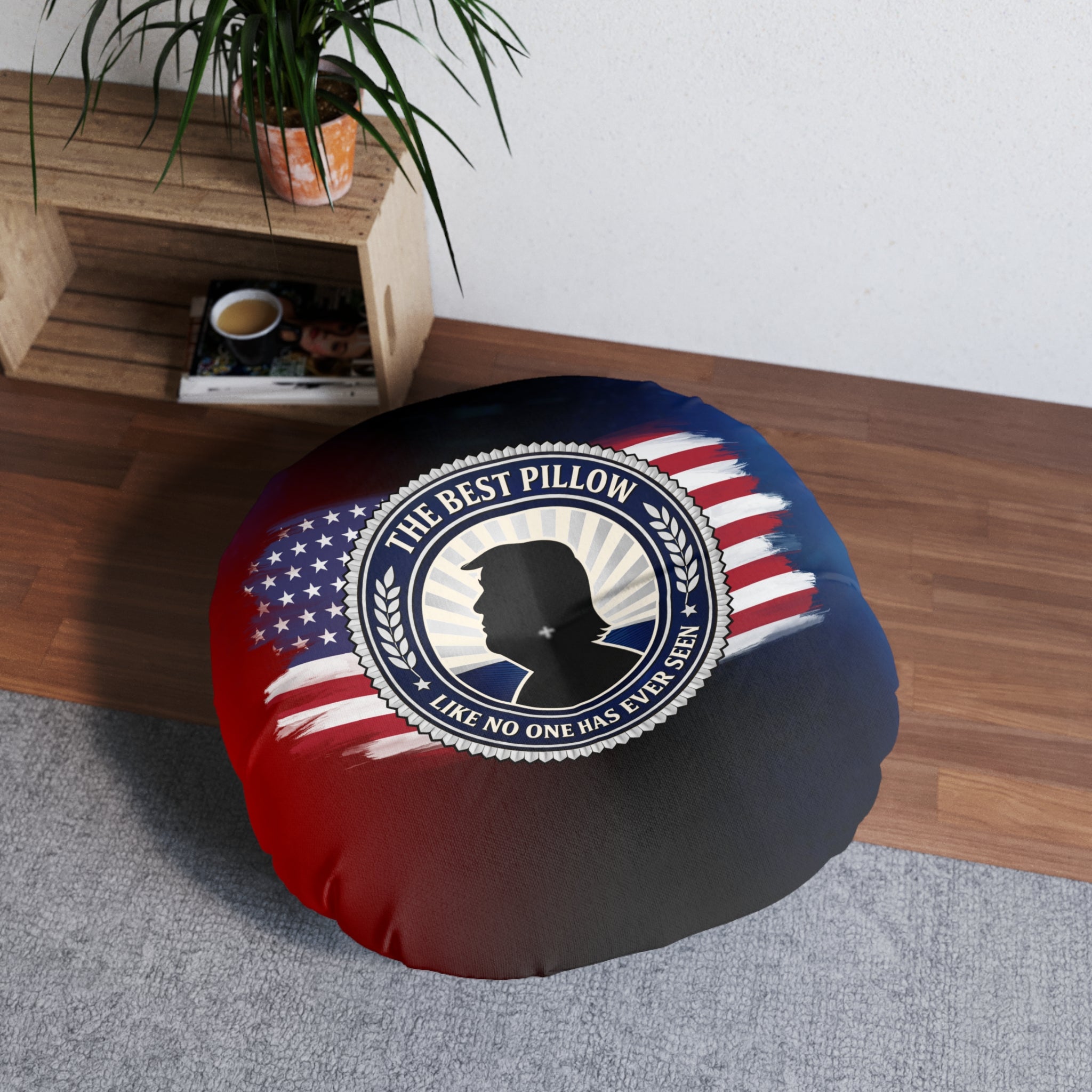 The Best Pillow Floor Pillow | Like No One Has Ever Seen | Political Parody Decor