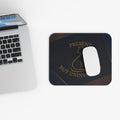 Present, But Uninvolved Cat Mouse Pad | Gold Cat Desk Accessory