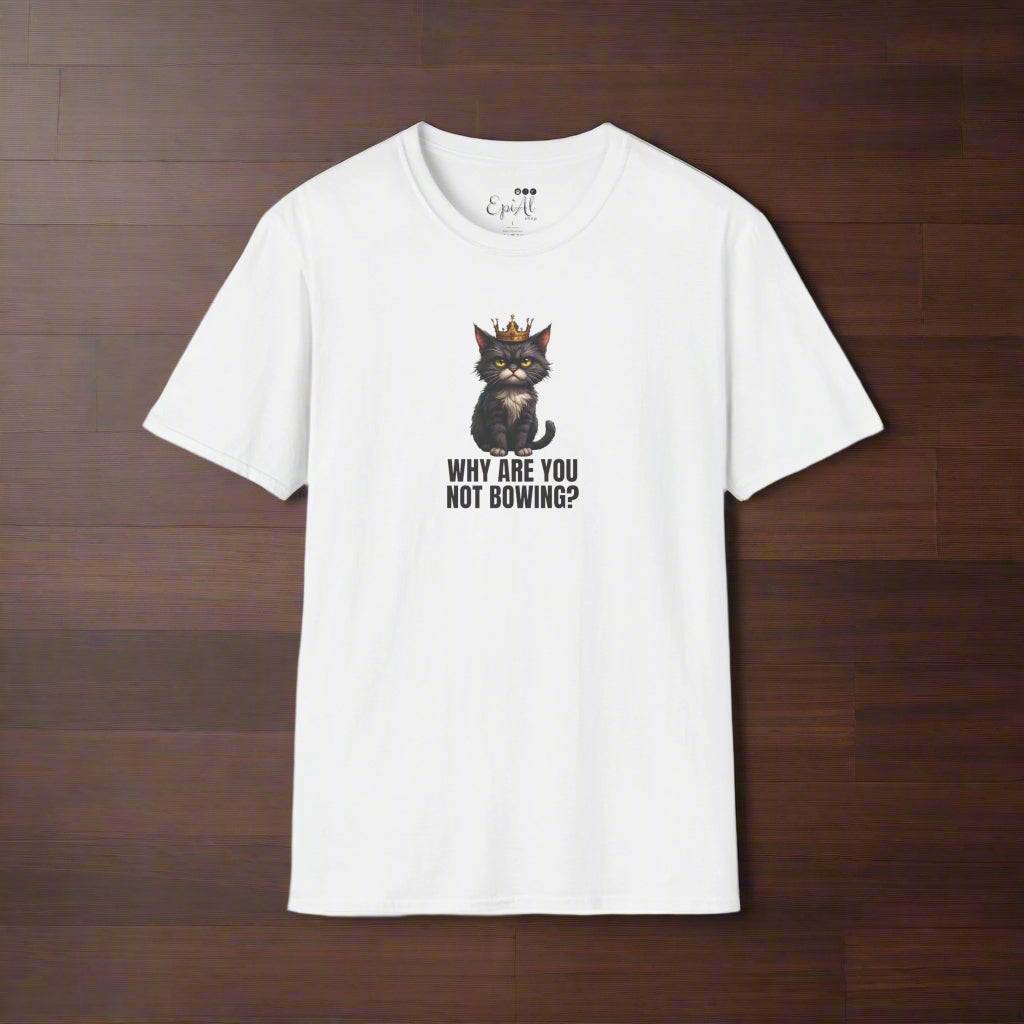 Cat Royalty T-Shirt, Funny Cat Tee