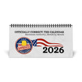 Officially Correct: Maximum Authority, Month After Month – 2026 Desk Calendar