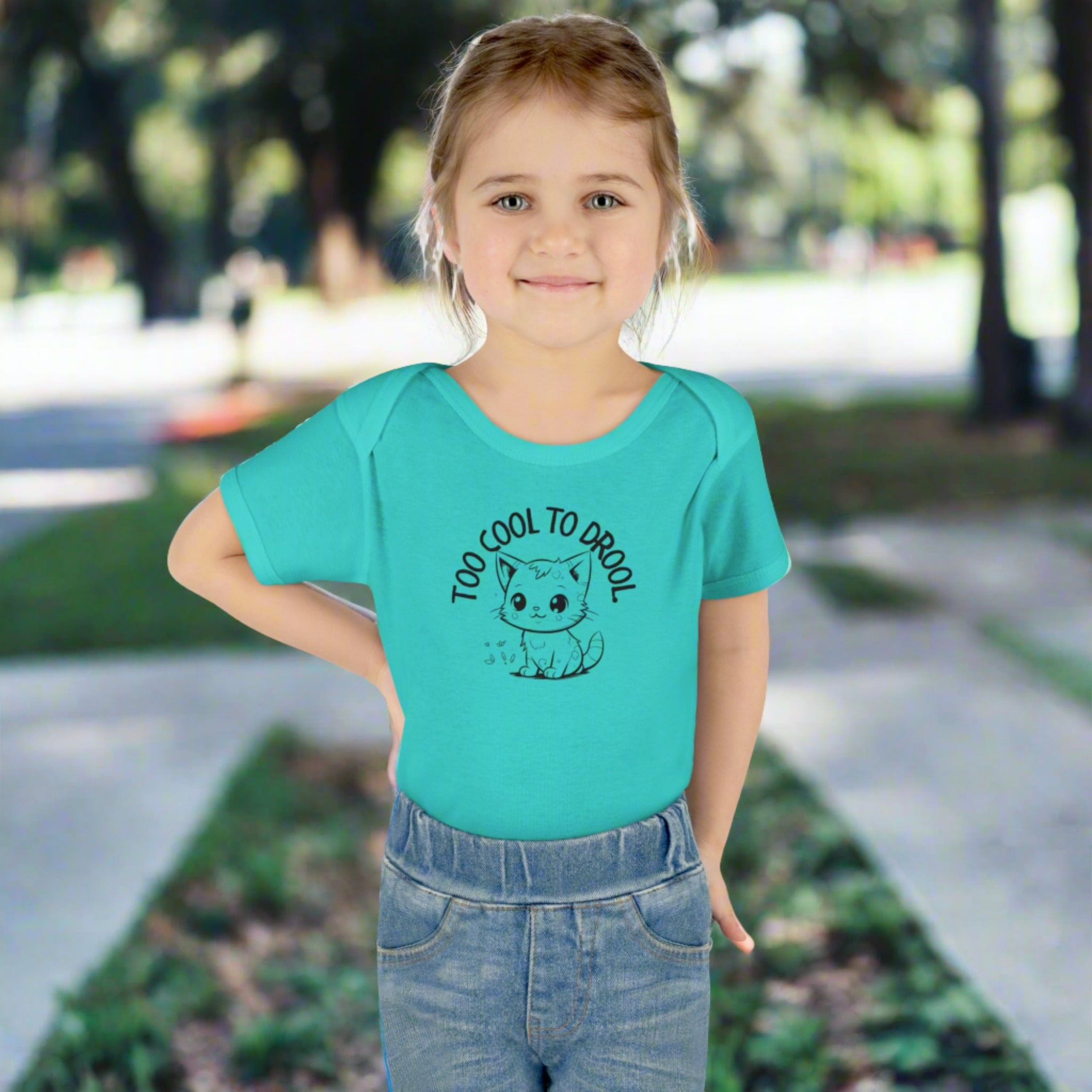 Too Cool To Drool Infant Baby Rib Bodysuit - EpiAl's Shop