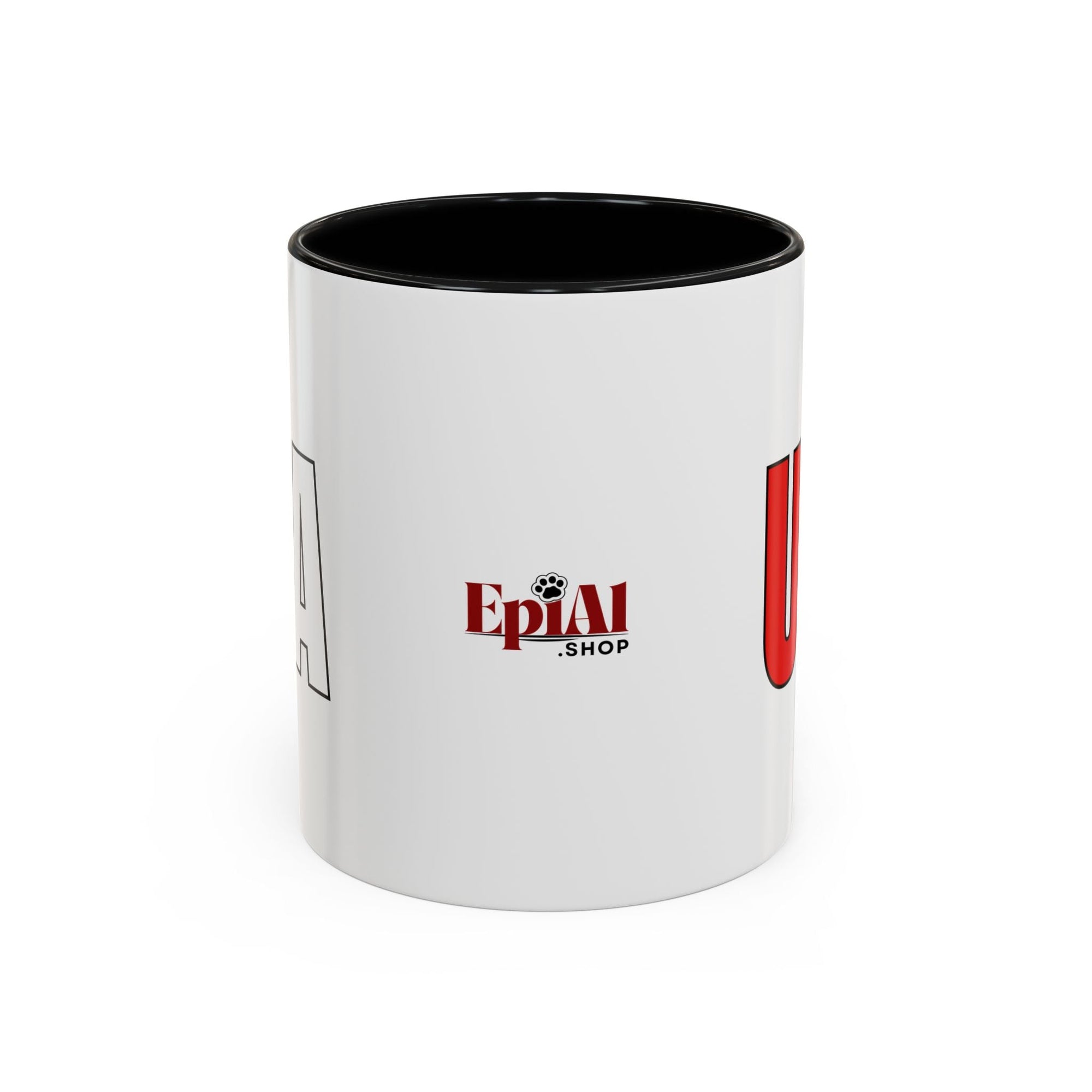 Trump USA Accent Coffee Mug Printify