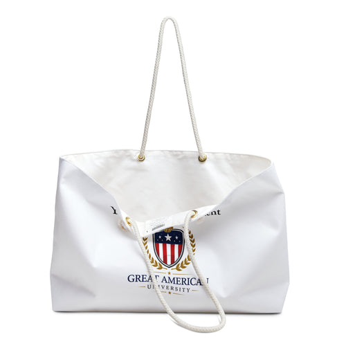Associate Professor – Yugeology Department Weekender Tote | Political Parody