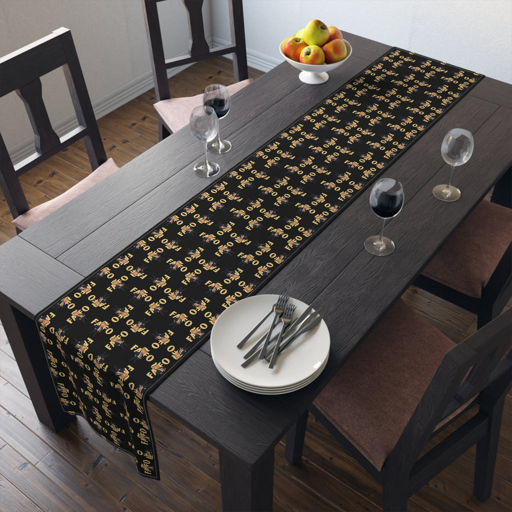 Brazen Political Parody Stylish Table Runner
