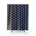 Bureau of Steam & Emotional Regulation Shower Curtain | Celestial Pattern