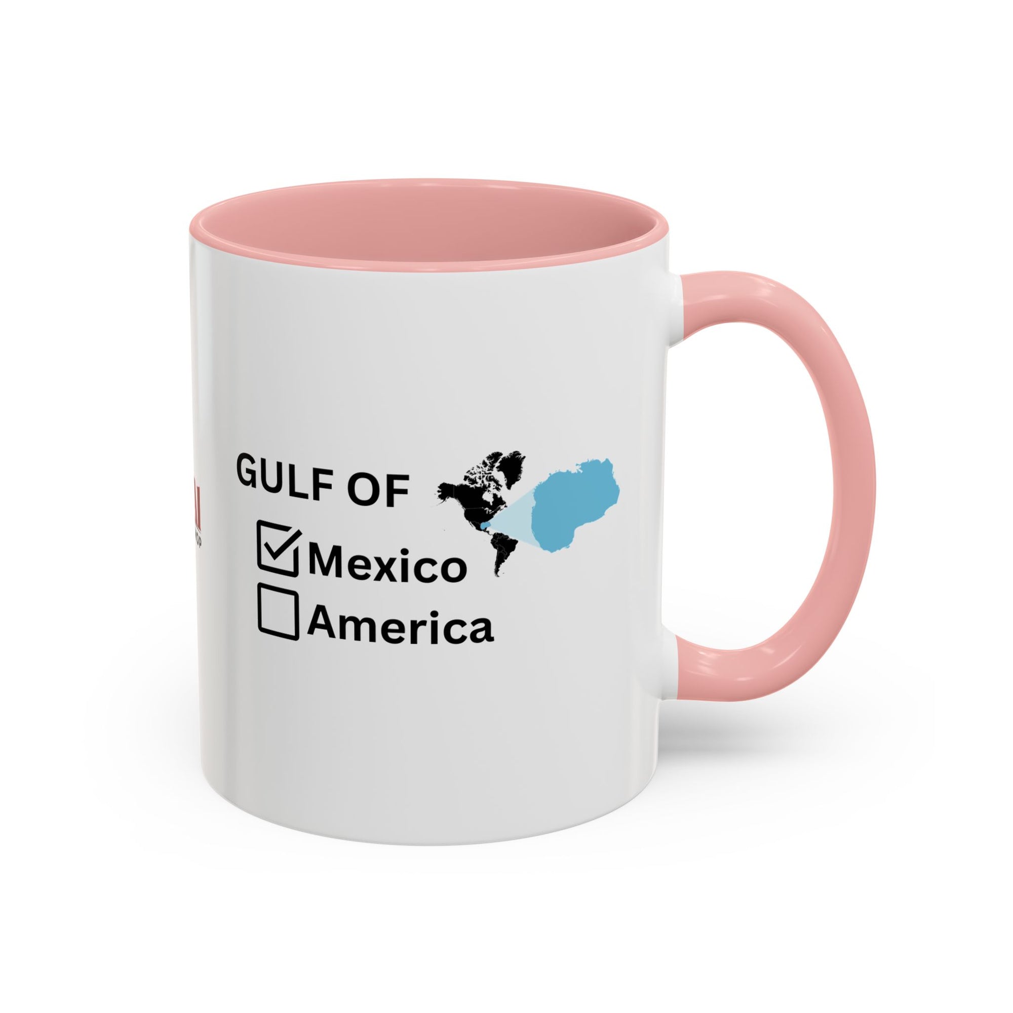 Gulf of Mexico Checkbox Accent Coffee Mug