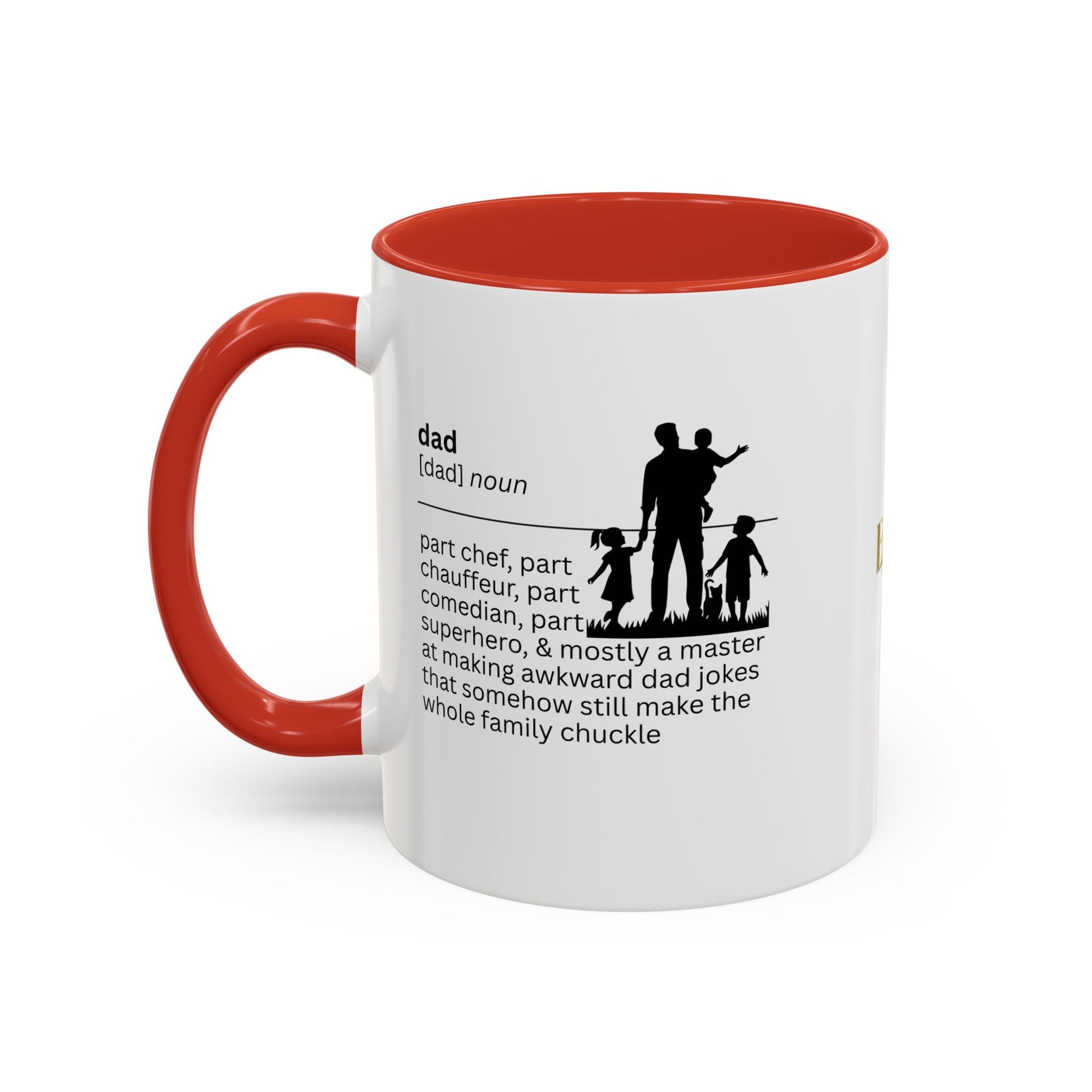 Dad Jokes Accent Coffee Mug - Perfect Gift for Dads