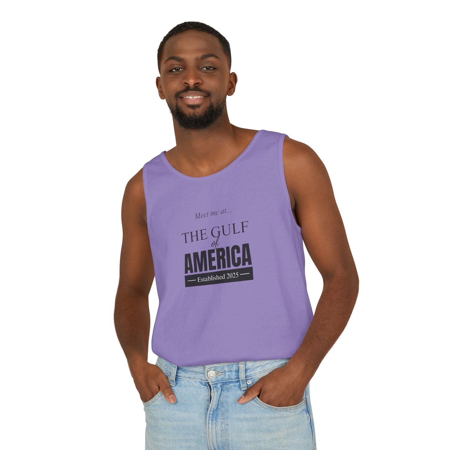 Gulf of America Unisex Garment-Dyed Tank Top