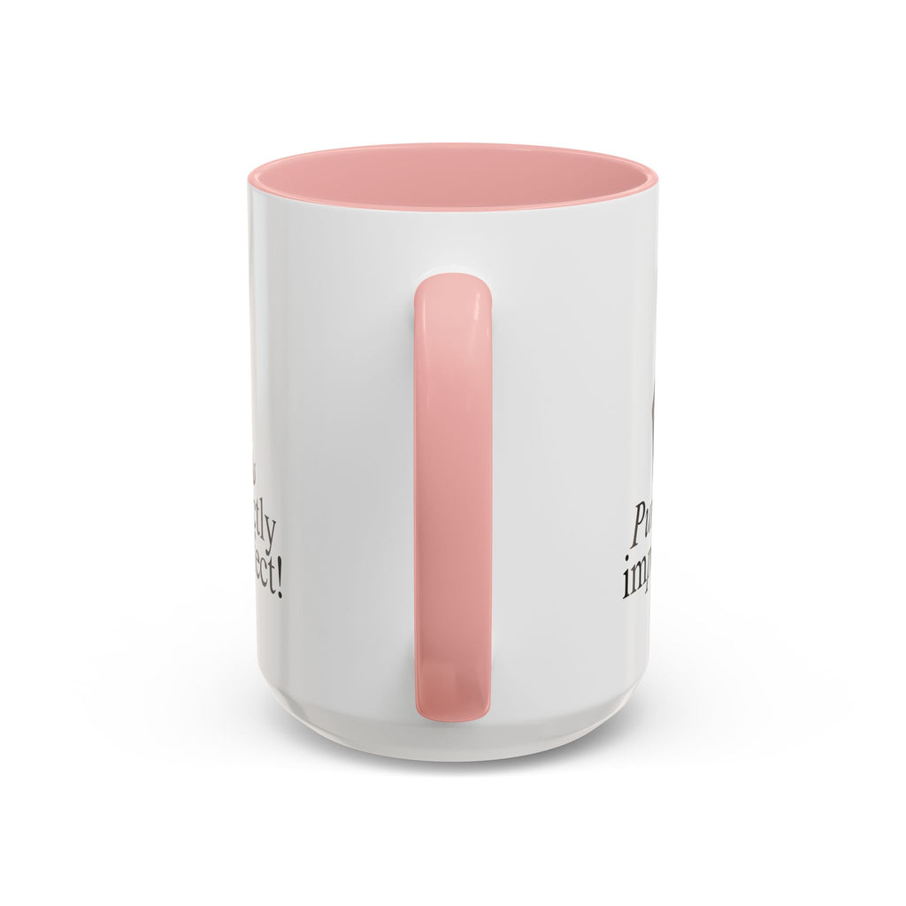 Purrfectly Impurrfect Accent Coffee Mug (11, 15oz)