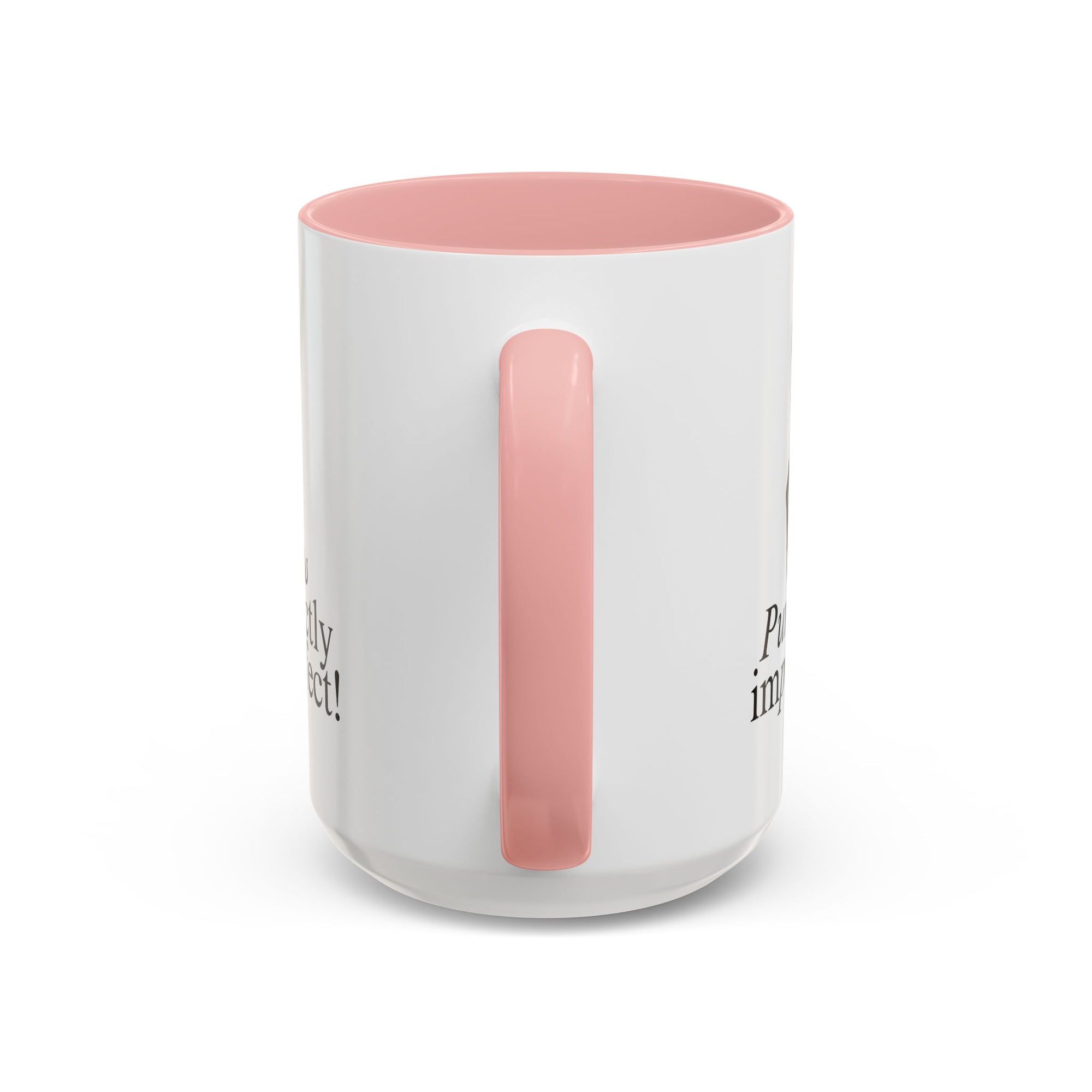 Purrfectly Impurrfect Accent Coffee Mug (11, 15oz)
