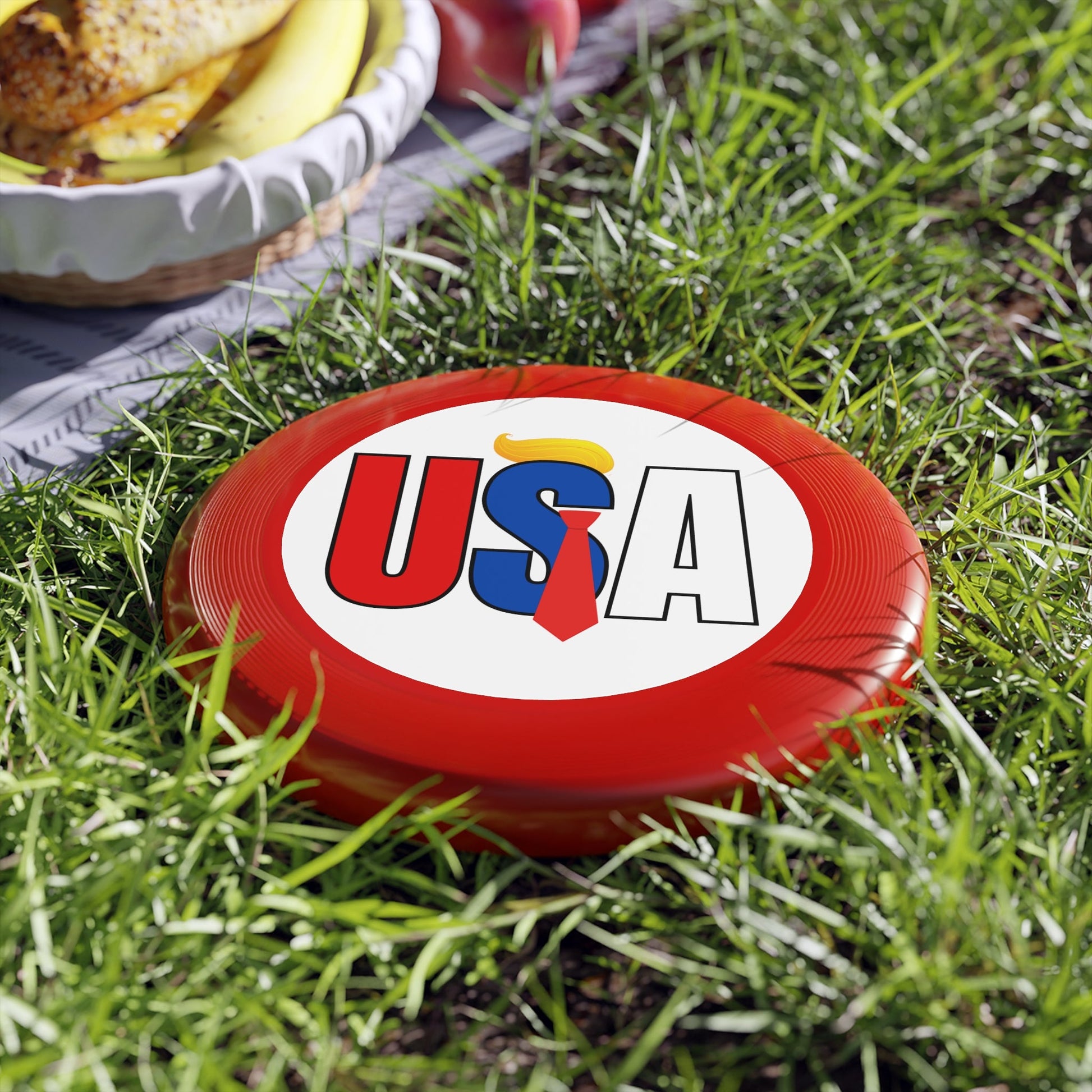 Fun Trump USA Design Wham-O Frisbee Printify