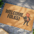 The Huge Welcome Doormat – Bold Patriotic Parody Entry Mat