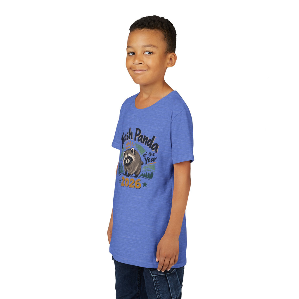 Trash Panda of the Year 2026 Youth T-Shirt | Jimothy-Inspired Raccoon Tee