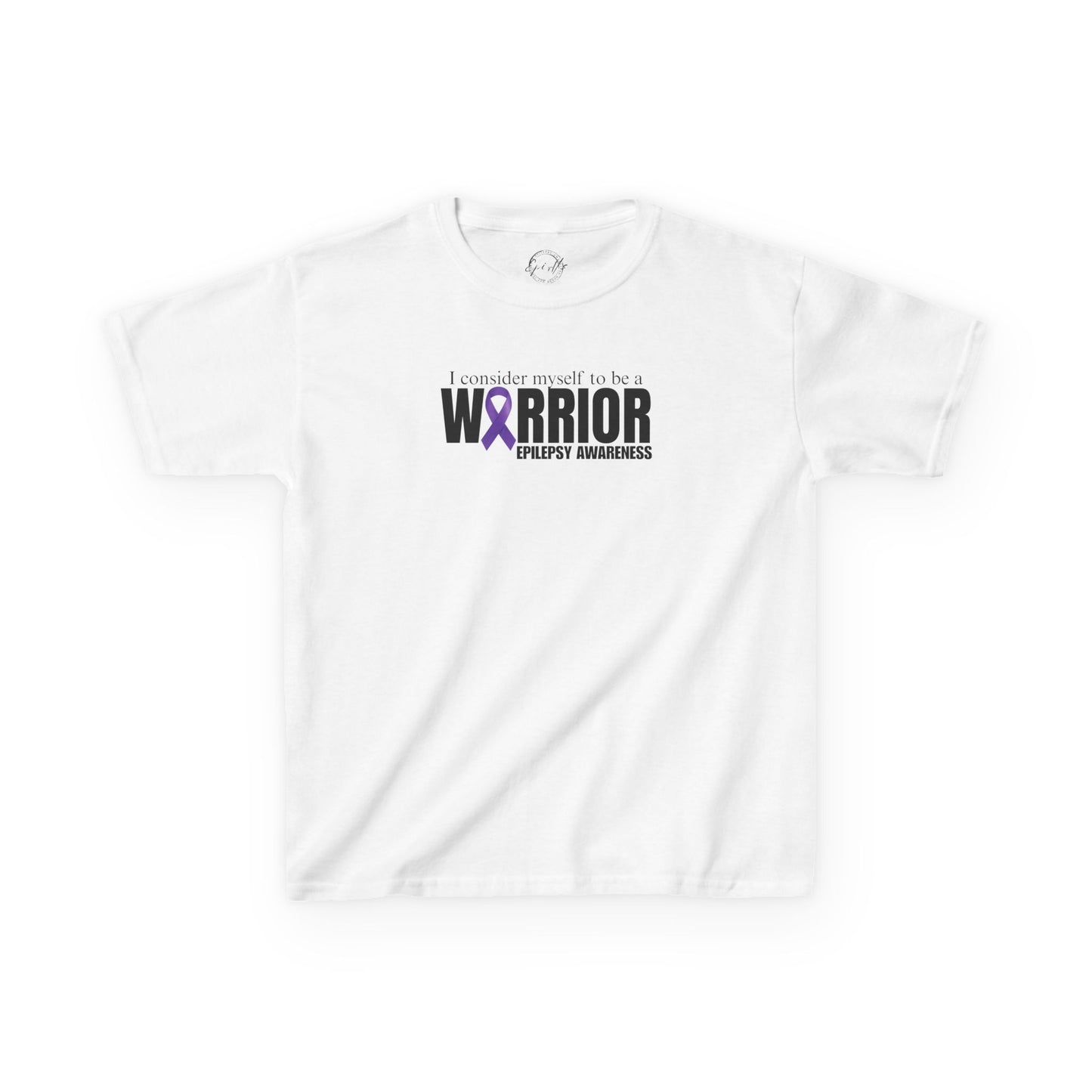 Kids Warrior Awareness Tee - Empowering Design for Epilepsy Awareness