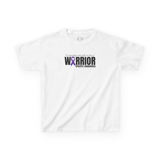 Kids Warrior Awareness Tee - Empowering Design for Epilepsy Awareness