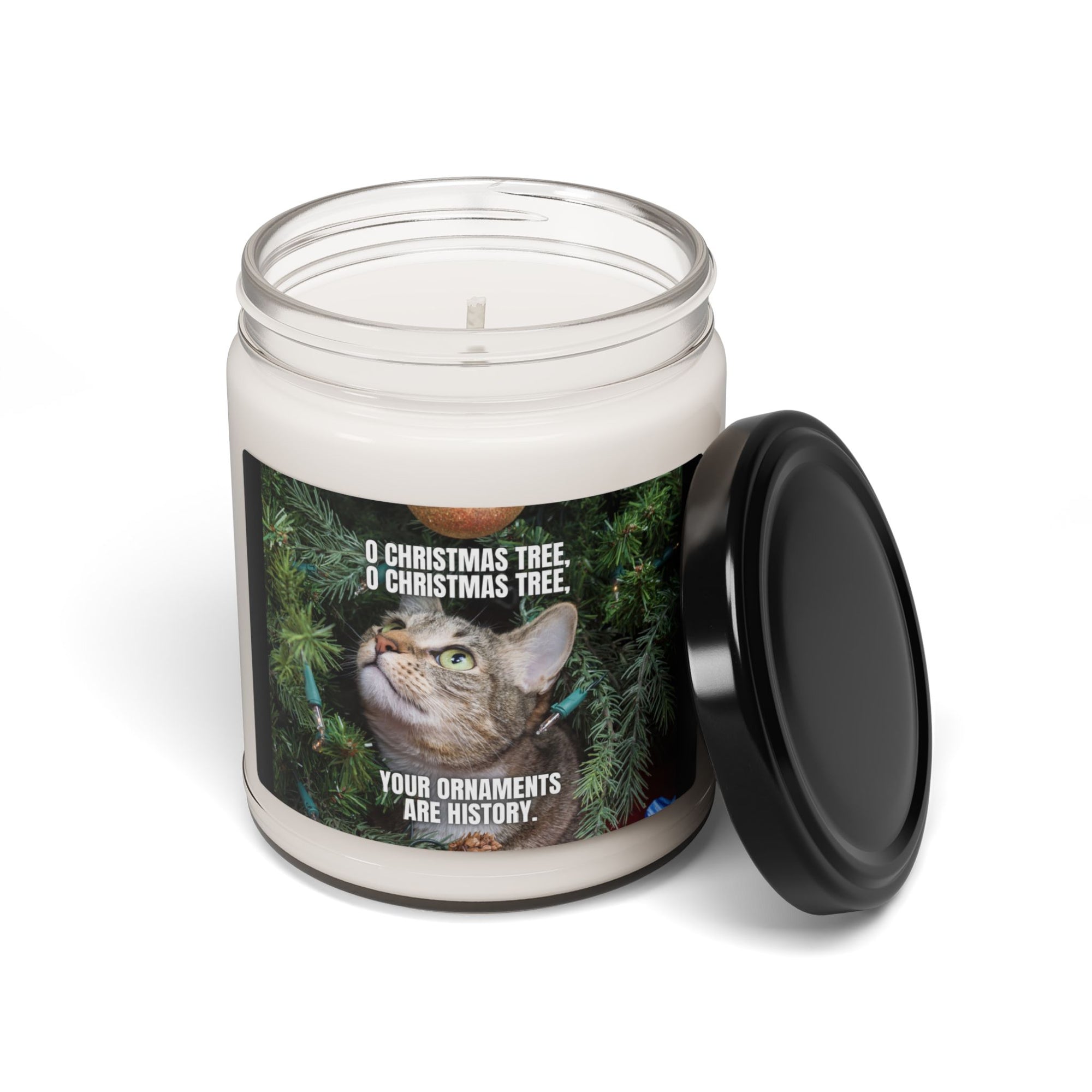 O Christmas Tree Scented Soy Candle, 9oz