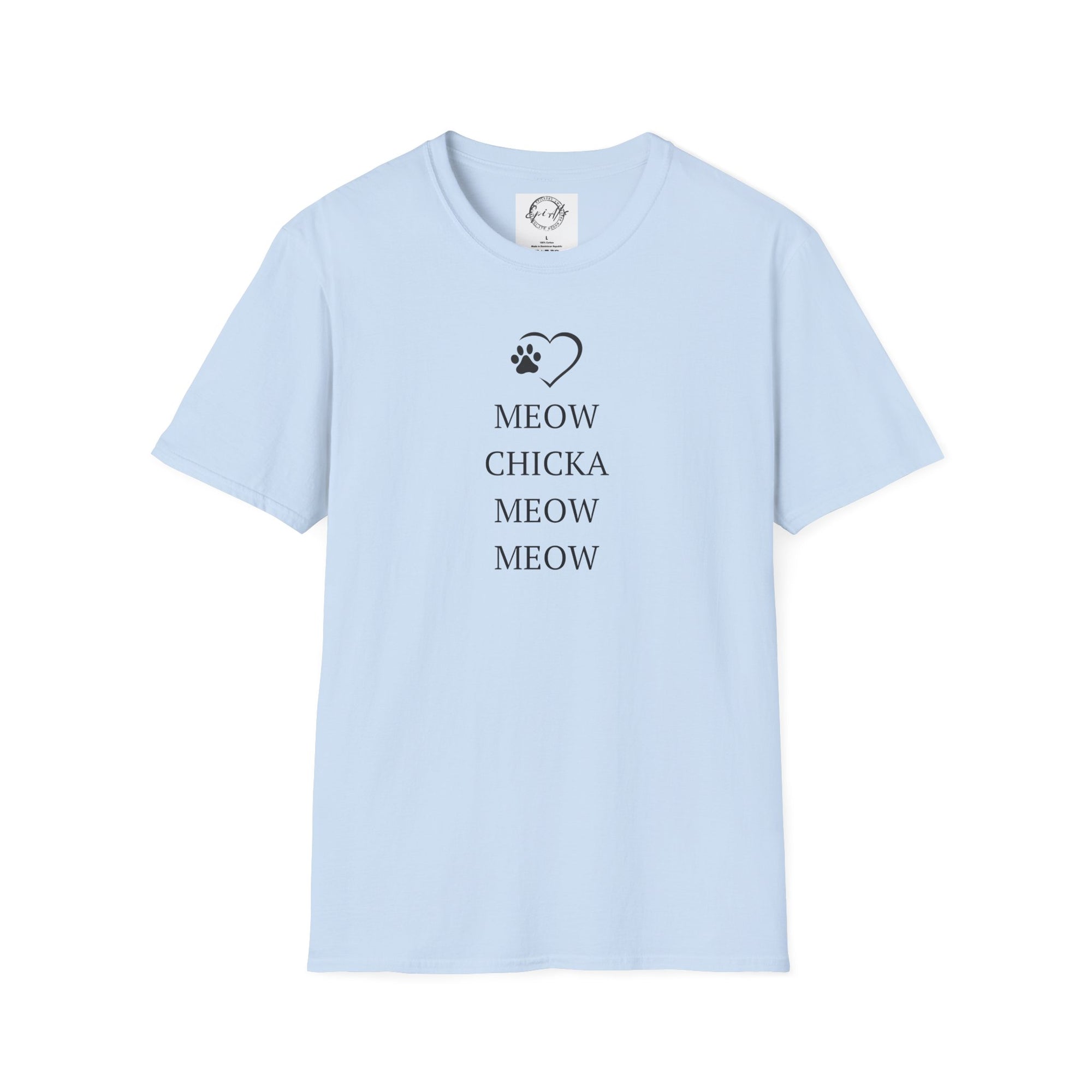 Meow Chicka Meow Meow Unisex Softstyle T - Shirt - T - Shirt - Epileptic Al’s Shop