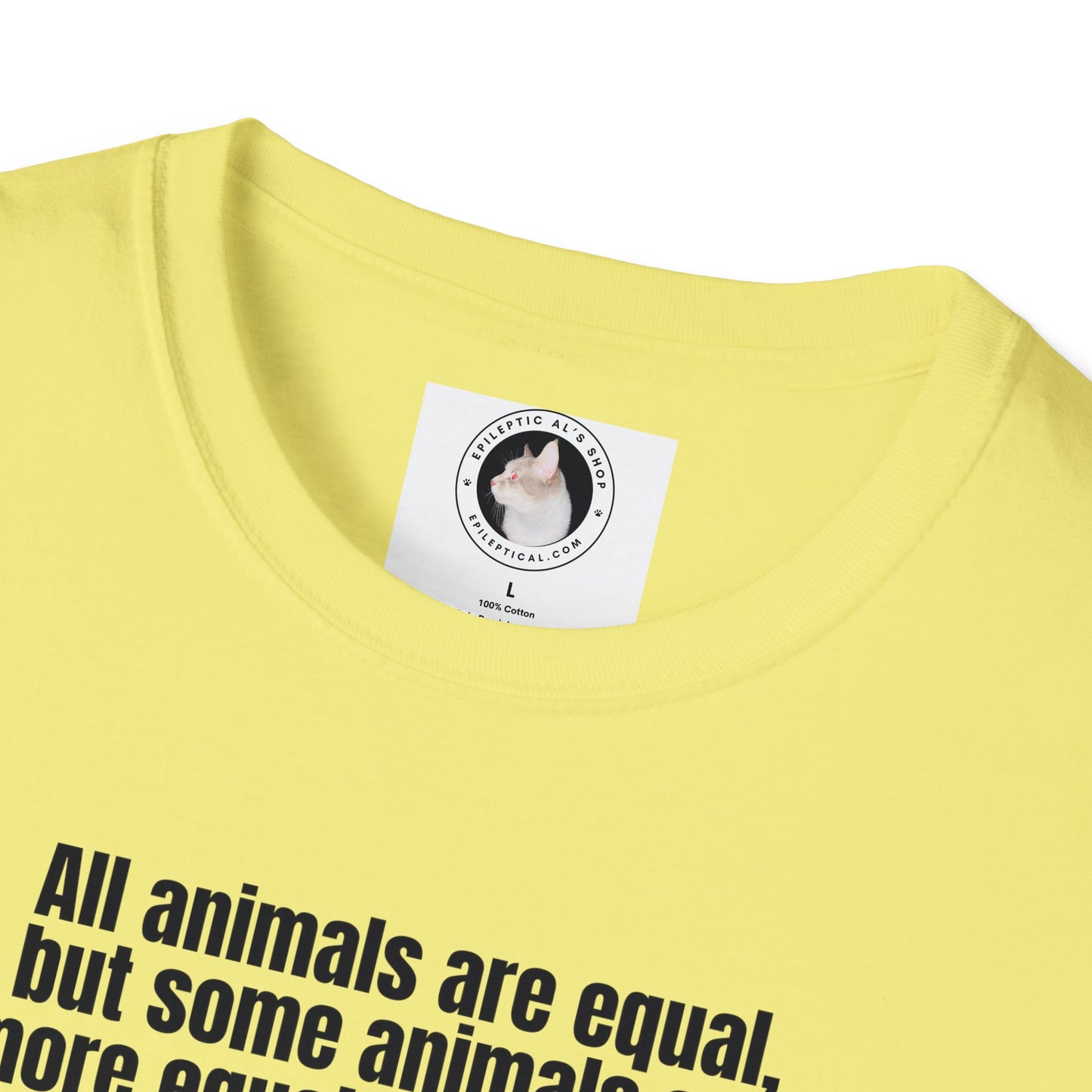 Equal Unisex Softstyle T - Shirt - T - Shirt - Epileptic Al’s Shop