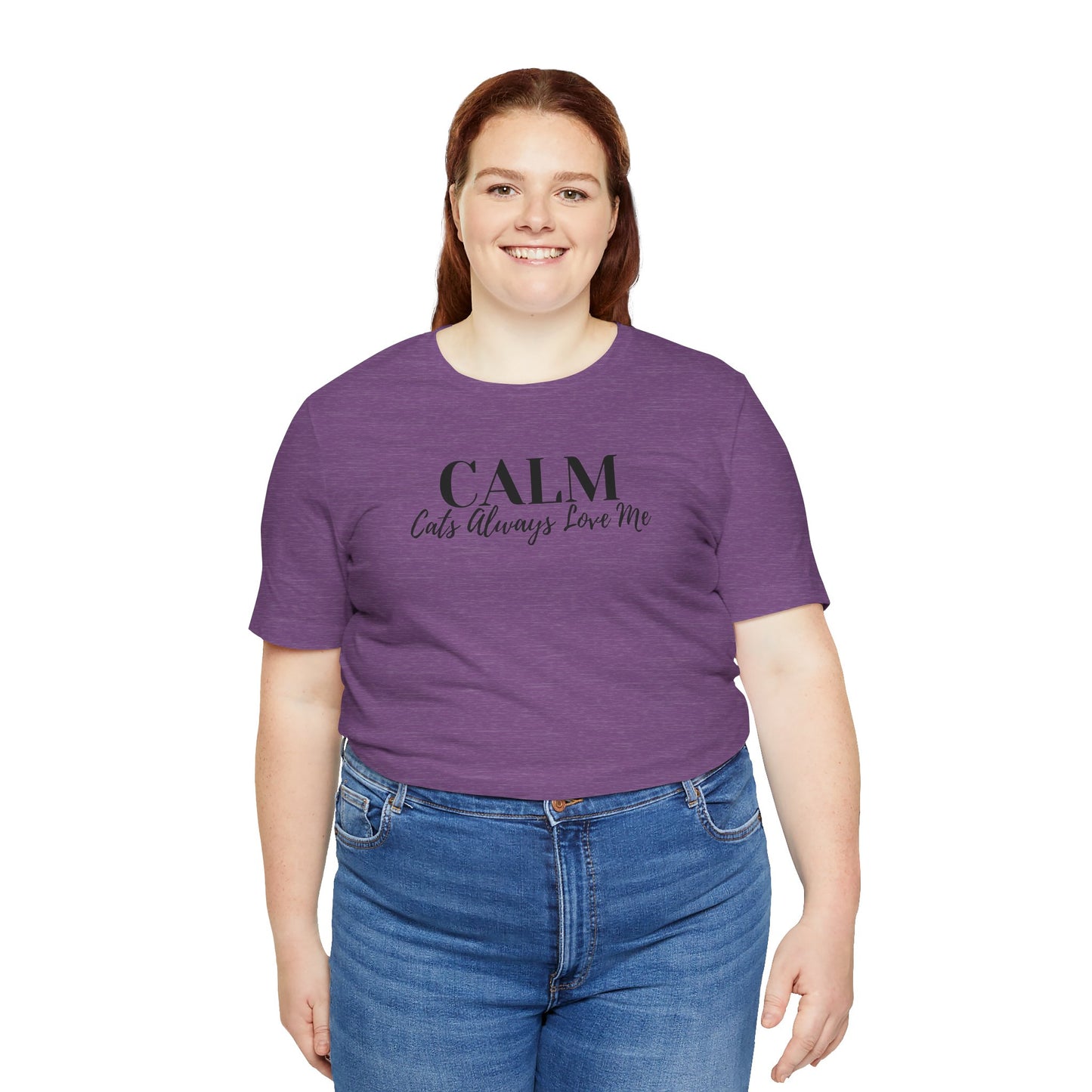 CALM Unisex Jersey Short Sleeve Tee - T - Shirt - Epileptic Al’s Shop