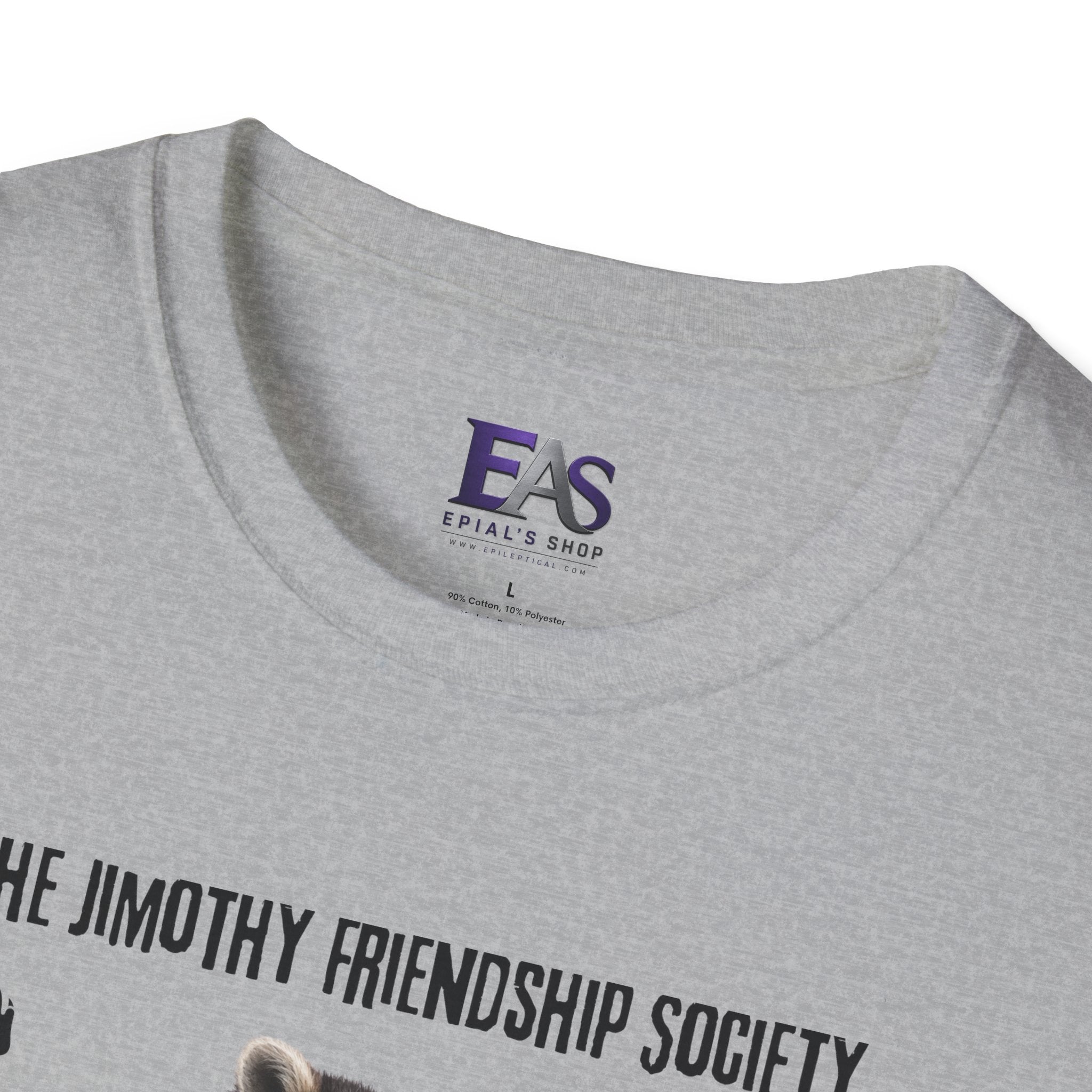 The Jimothy Friendship Society T-Shirt | Raccoon and Kitten Tee