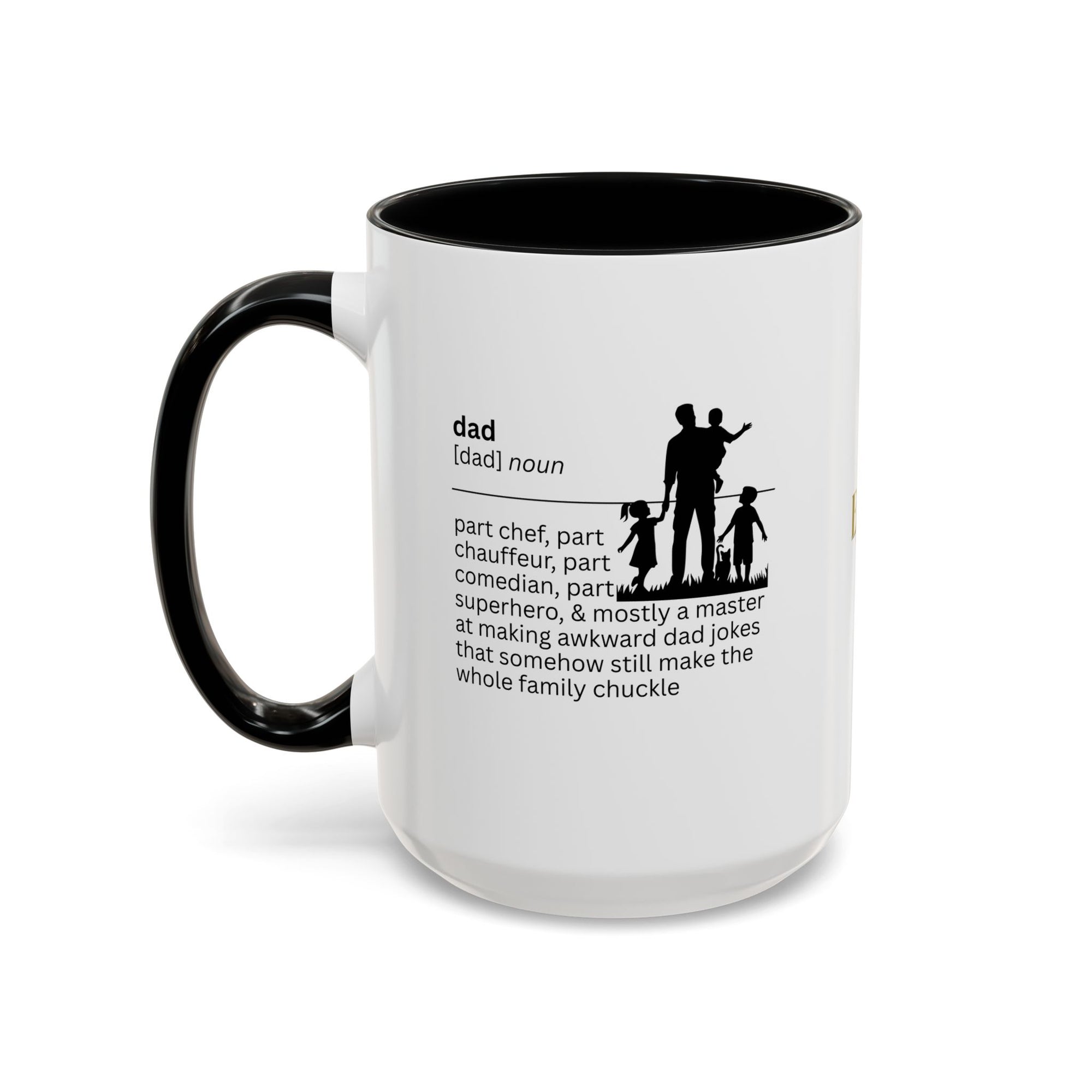 Dad Jokes Accent Coffee Mug - Perfect Gift for Dads