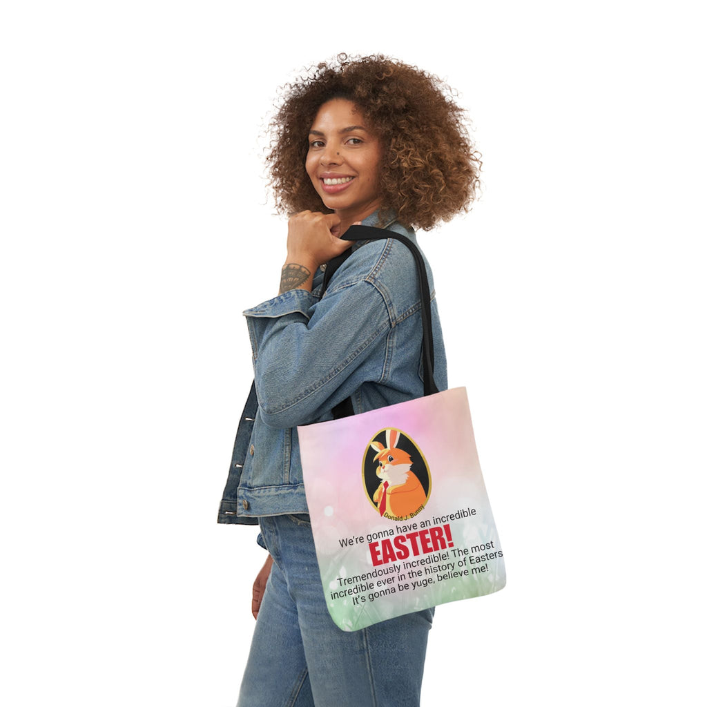 Incredible Easter Canvas Tote Bag - 5-Color Straps Printify
