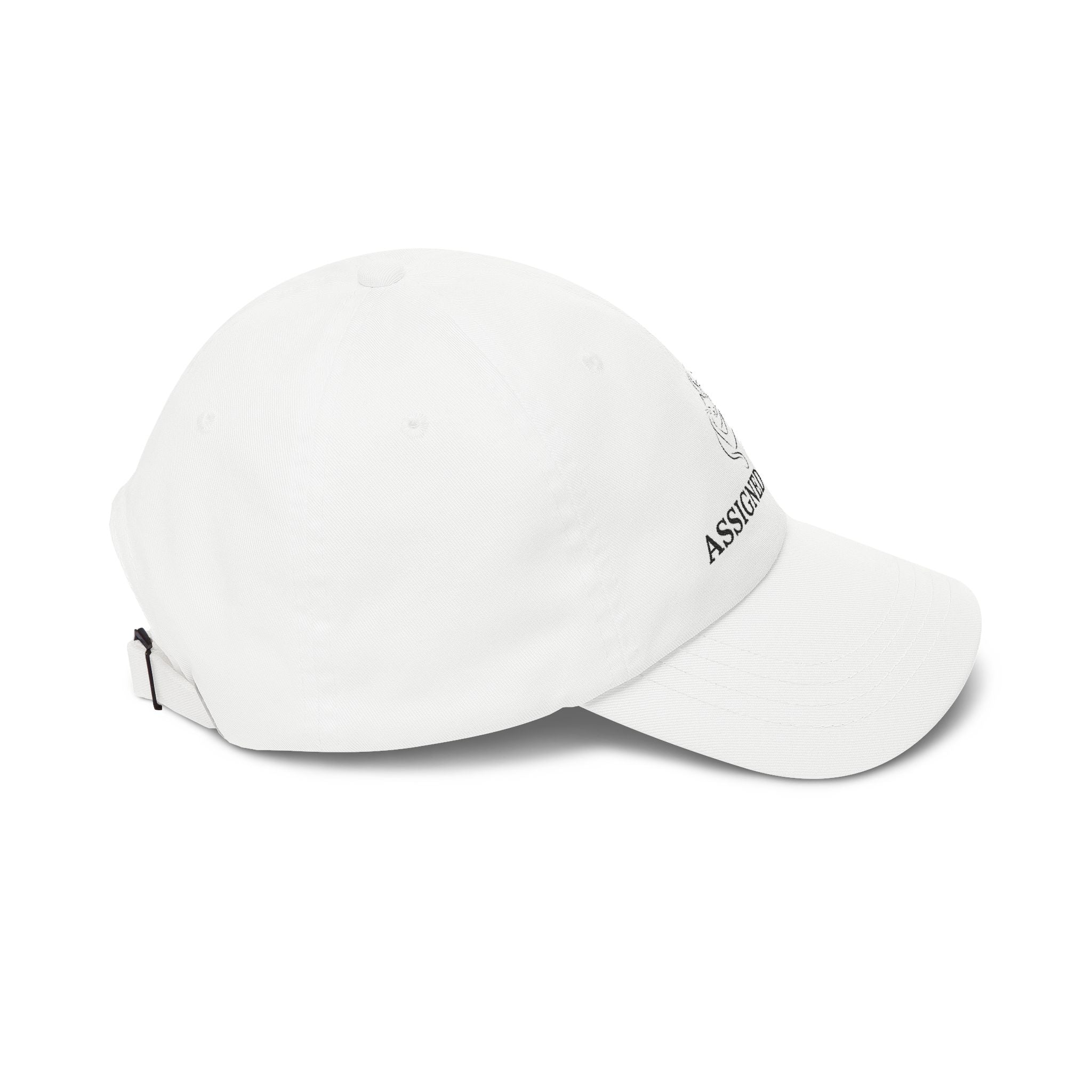 Assigned Human Dad Hat – Soft Cotton Adjustable Cap