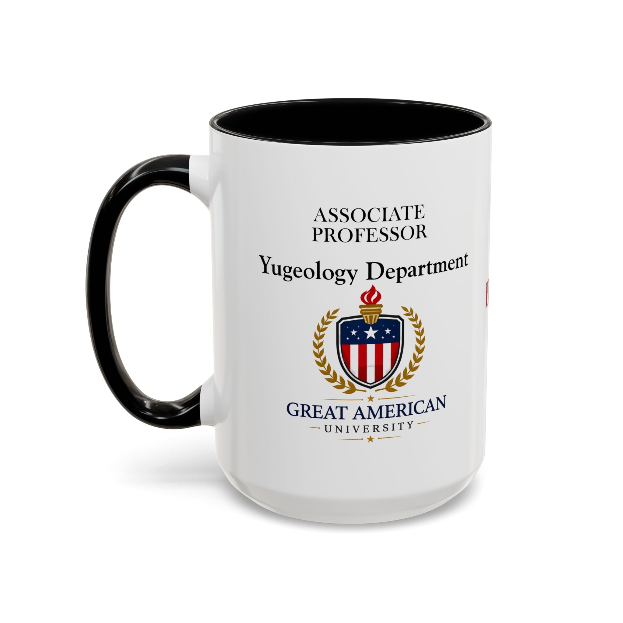 Associate Professor – Yugeology Department Coffee Mug | Political Parody