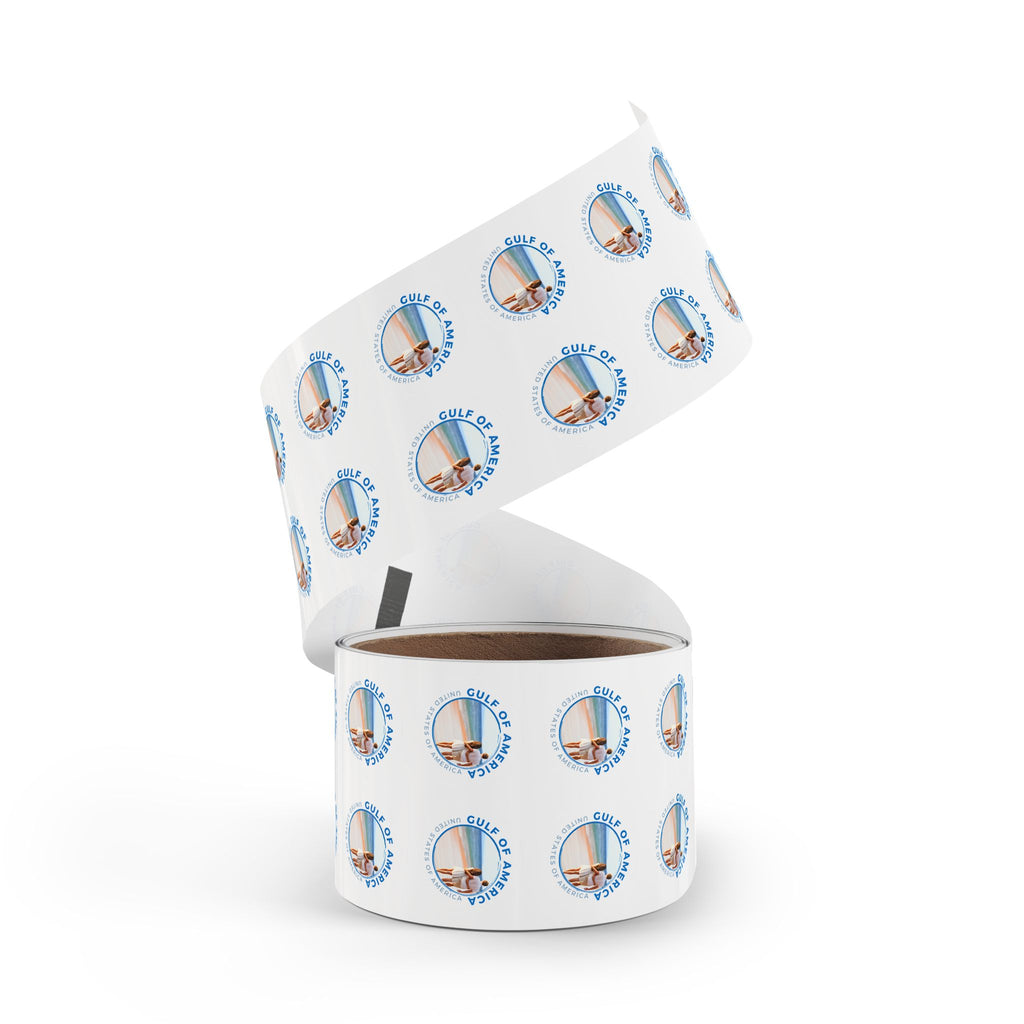 American Gulf Round Sticker Labels