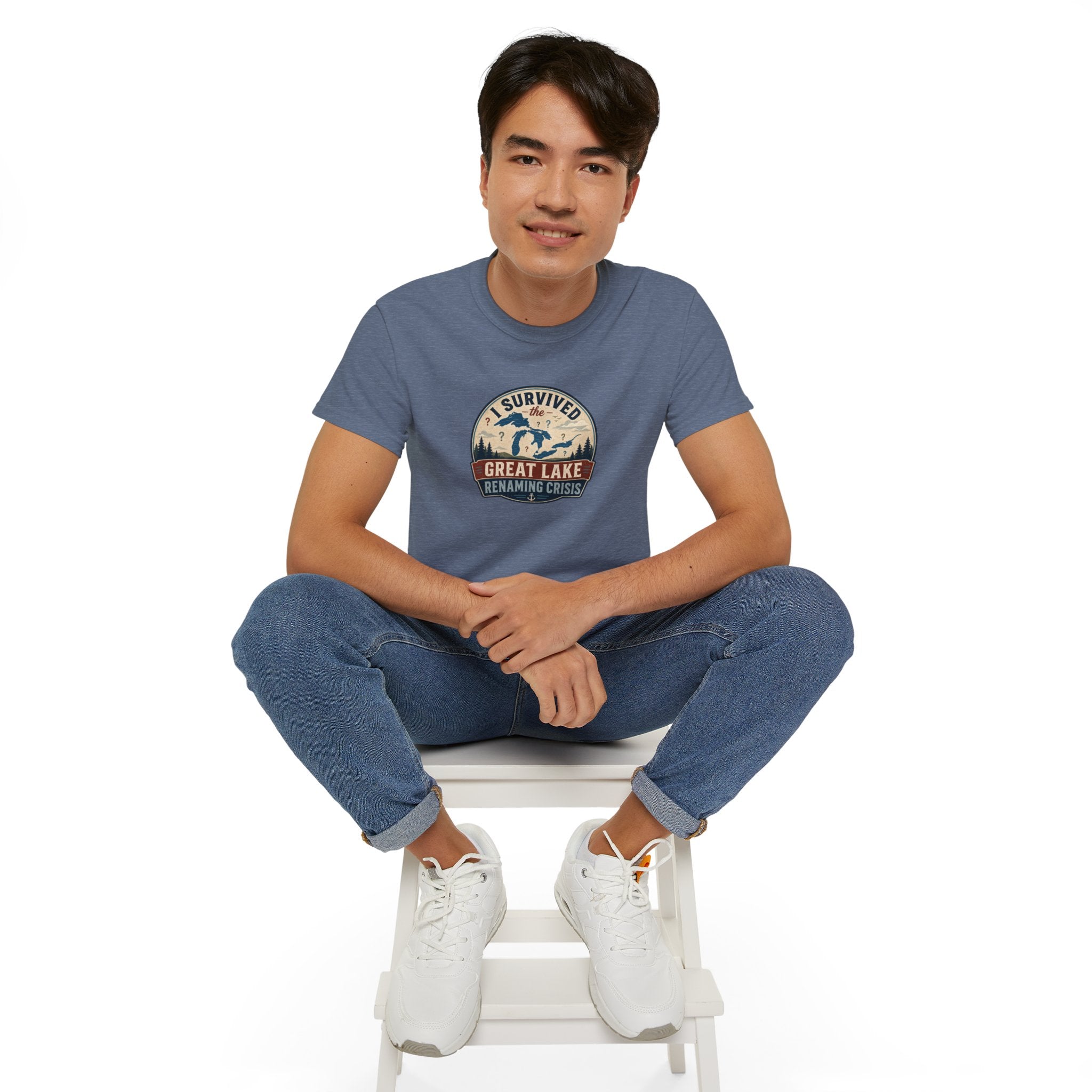 I Survived the Great Lake Renaming Crisis T-Shirt | Lake Ontario vs. Lake America Tee