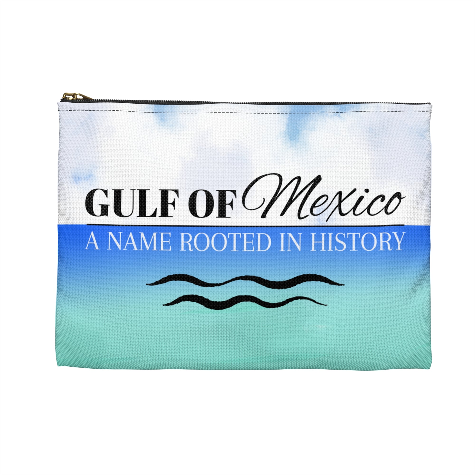 Gulf of Mexico Inspirational Accessory Pouch