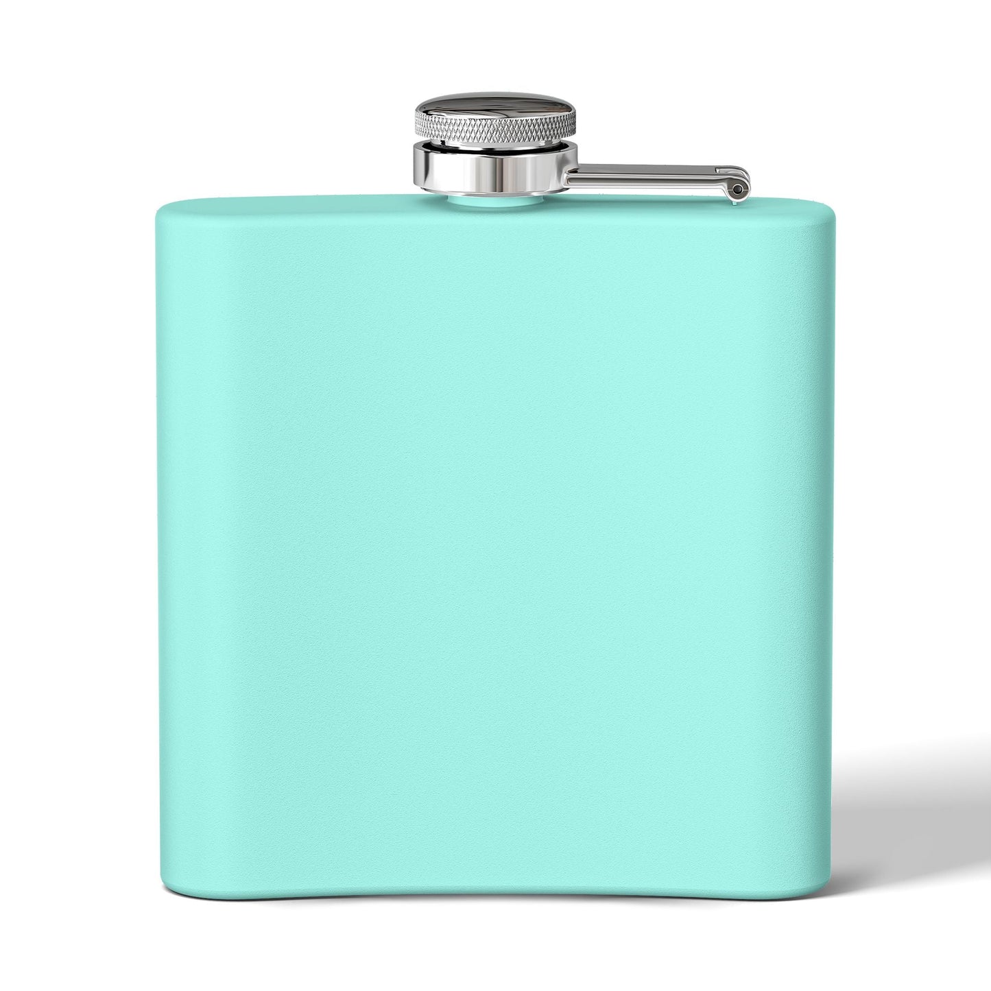 Funny Stainless Steel Flask - "Orange is Not My Color!" - 6oz Gift Printify