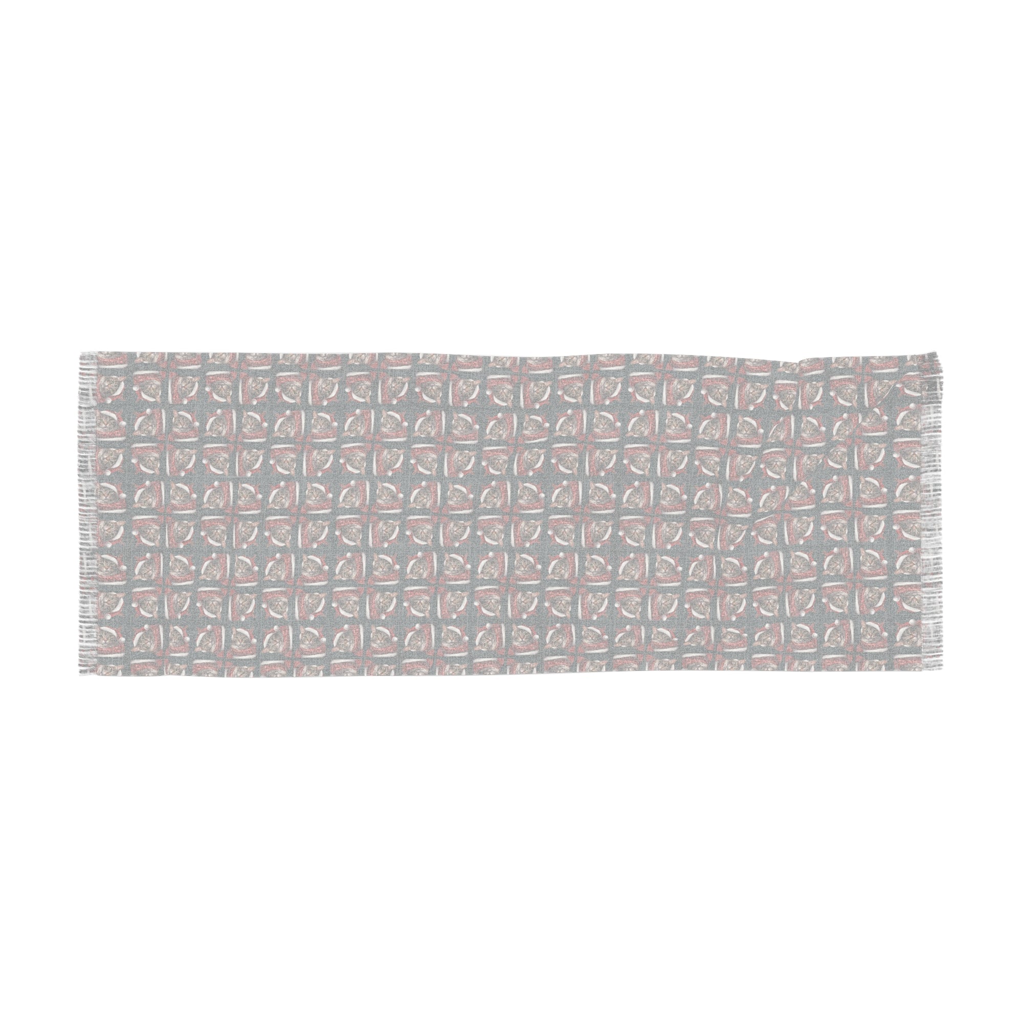 Retro Kitty Christmas Light Scarf