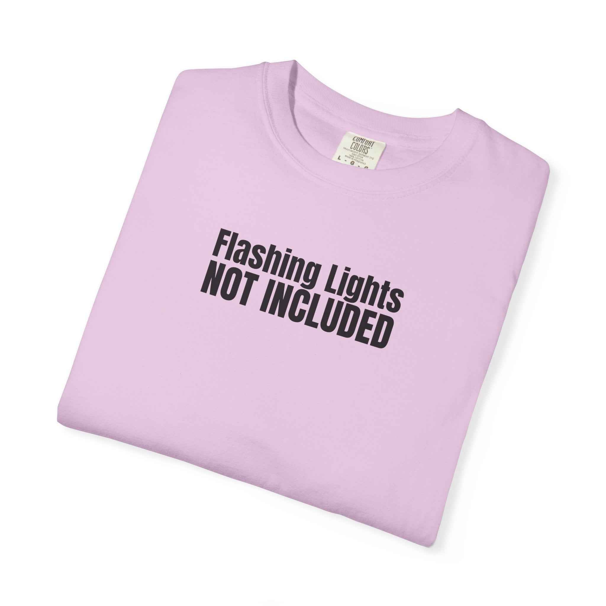 Flashing Lights Not Included T-Shirt | Epilepsy Awareness Tee