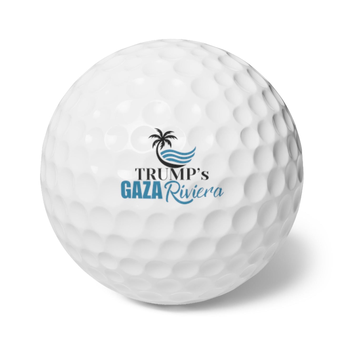 Gaza Riviera Golf Balls - 6 Pack Printify