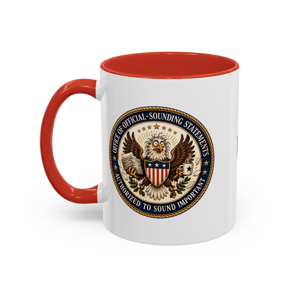 Office of Official-Sounding Statements Mug | Funny Government Parody Coffee Cup | 11oz & 15oz