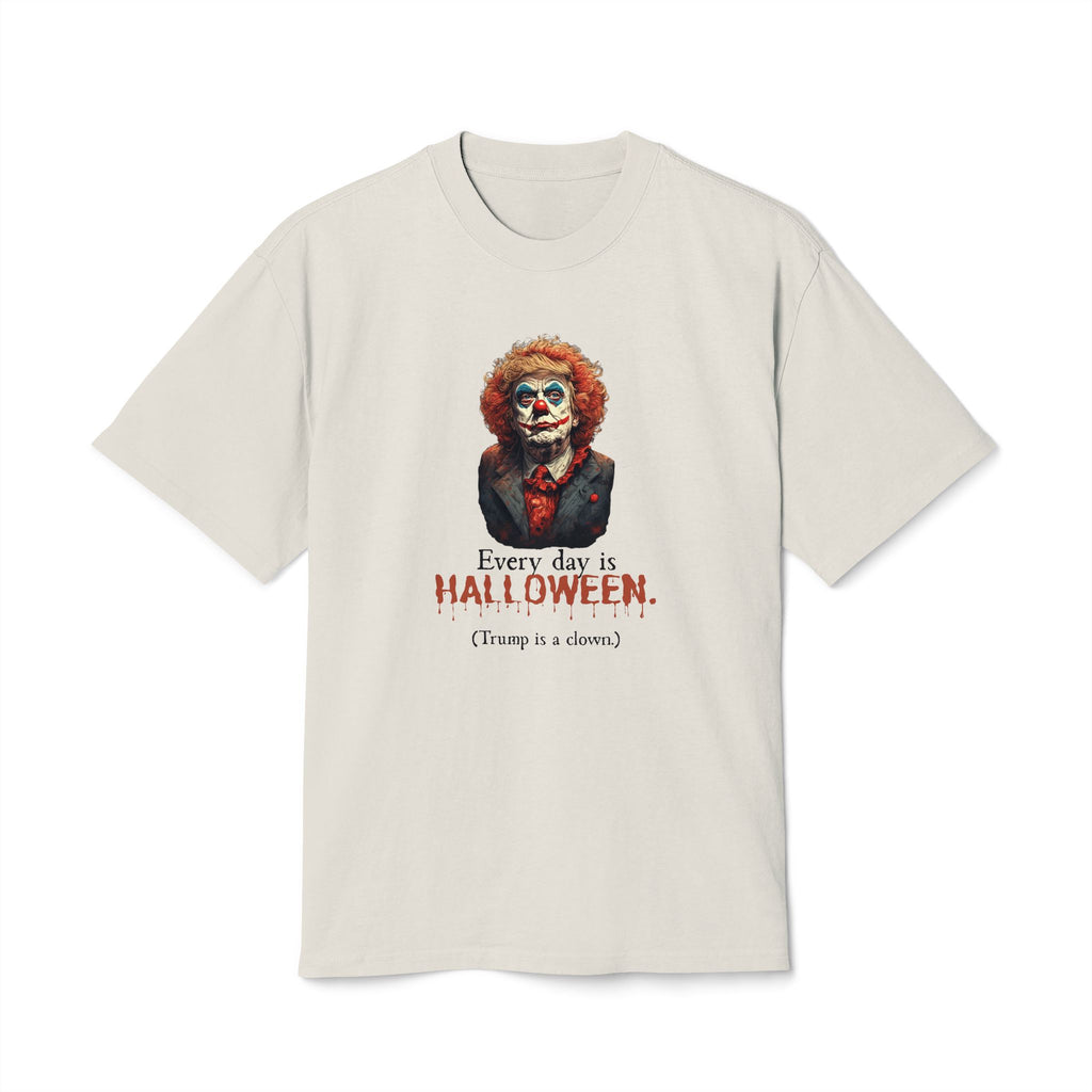 Trump is a Clown Halloween Unisex Faded Tee