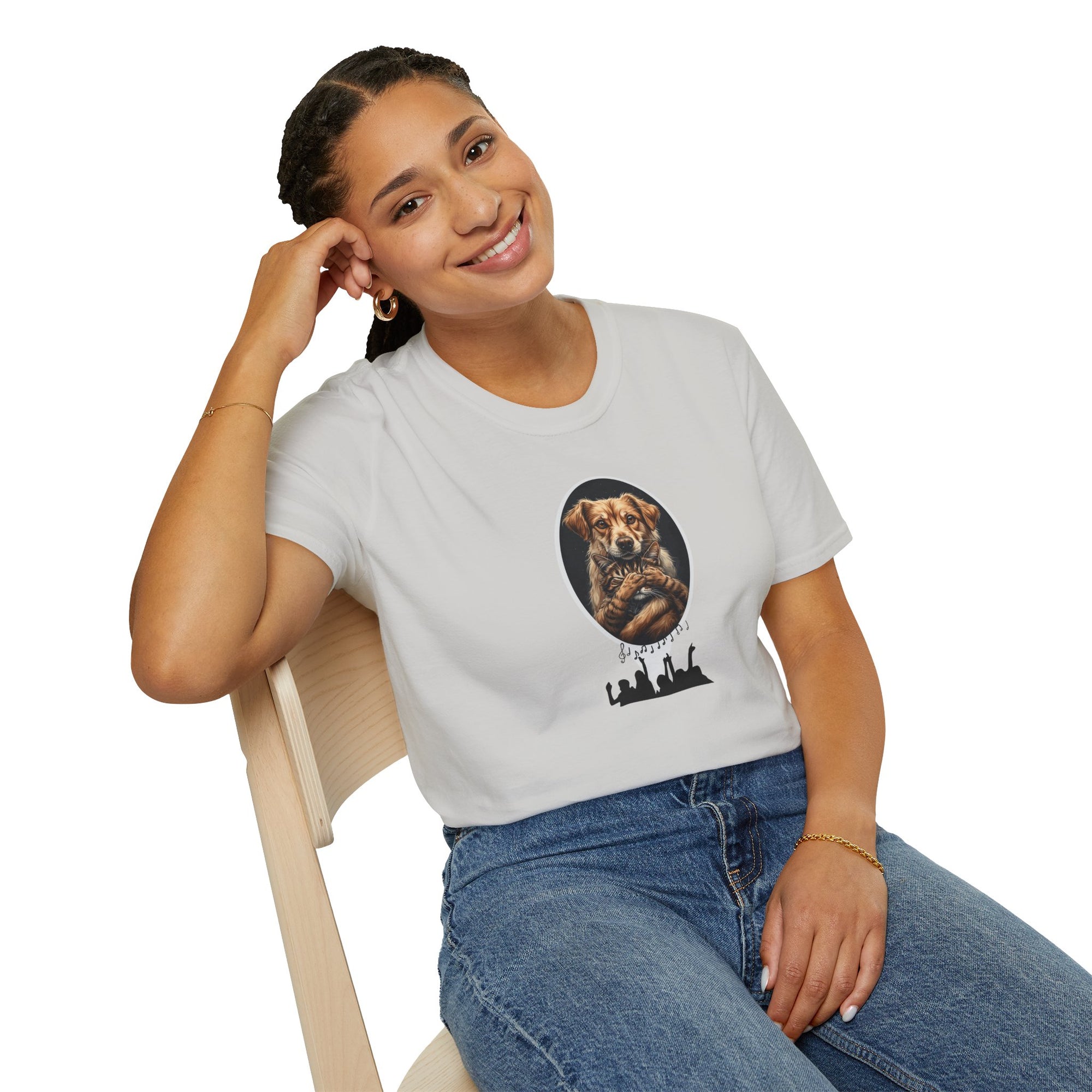 Look at Those Two Unisex Softstyle T-Shirt