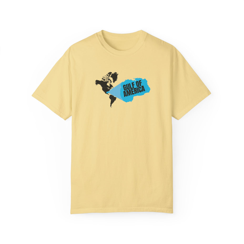 American Gulf Map Unisex Garment-Dyed T-Shirt