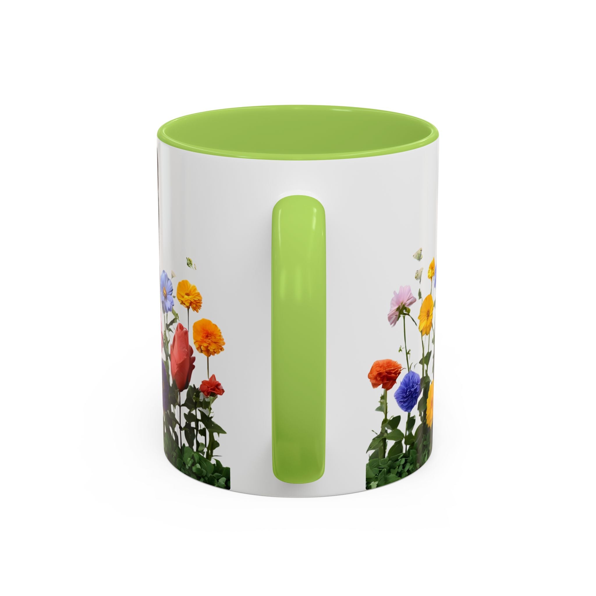 Floral Cats Coffee Mug - 11 oz/15 oz