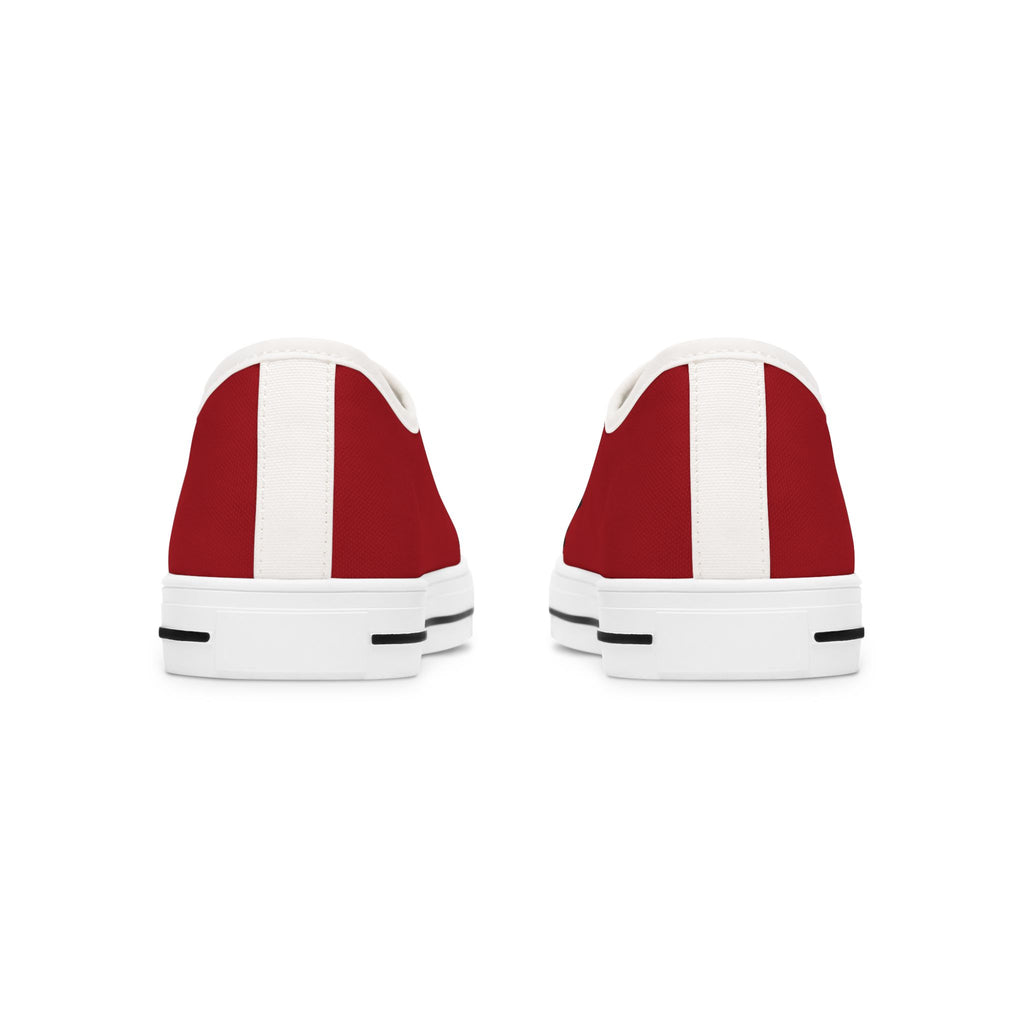 Alabama Cat Lady Red Low-Top Sneakers