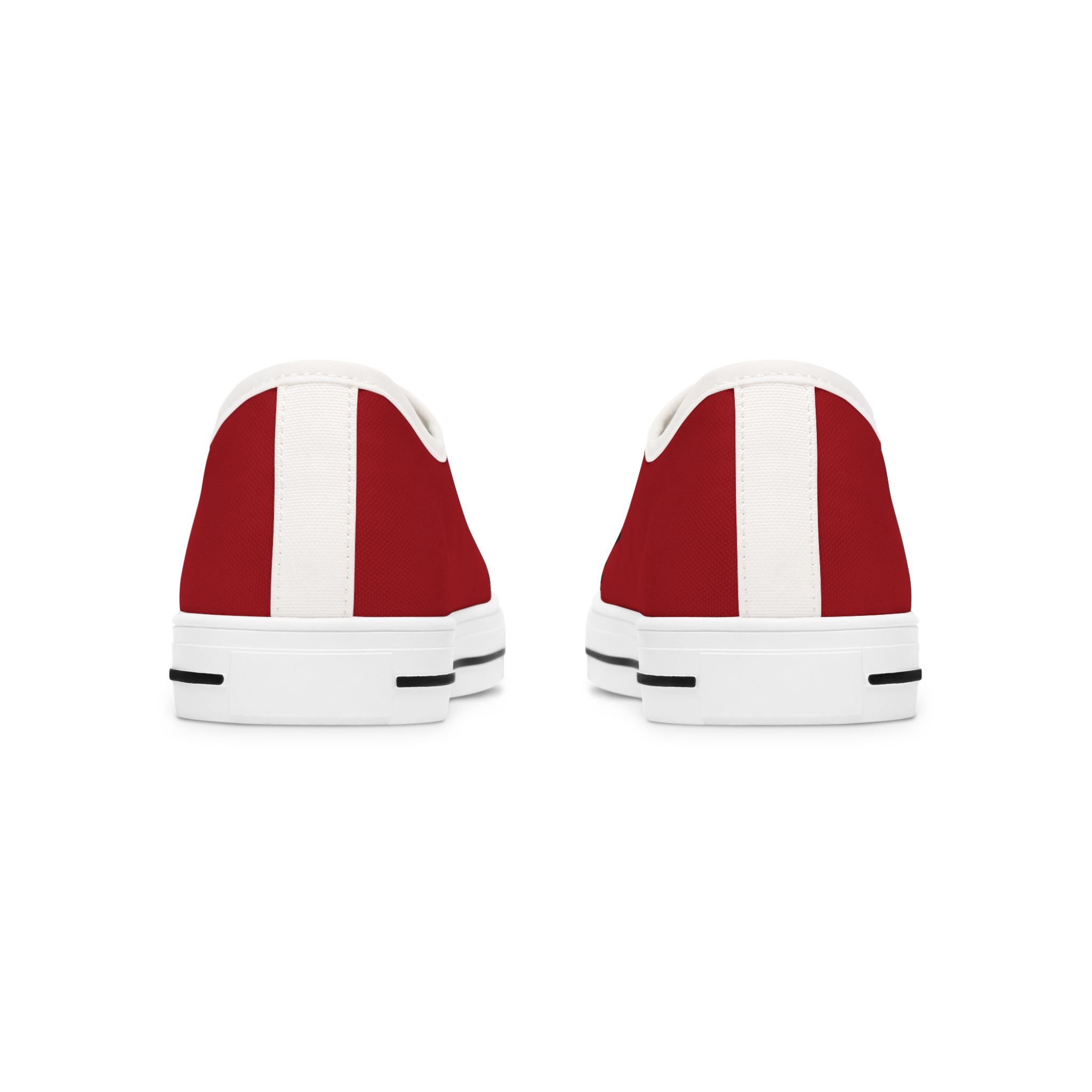Alabama Cat Lady Red Low-Top Sneakers