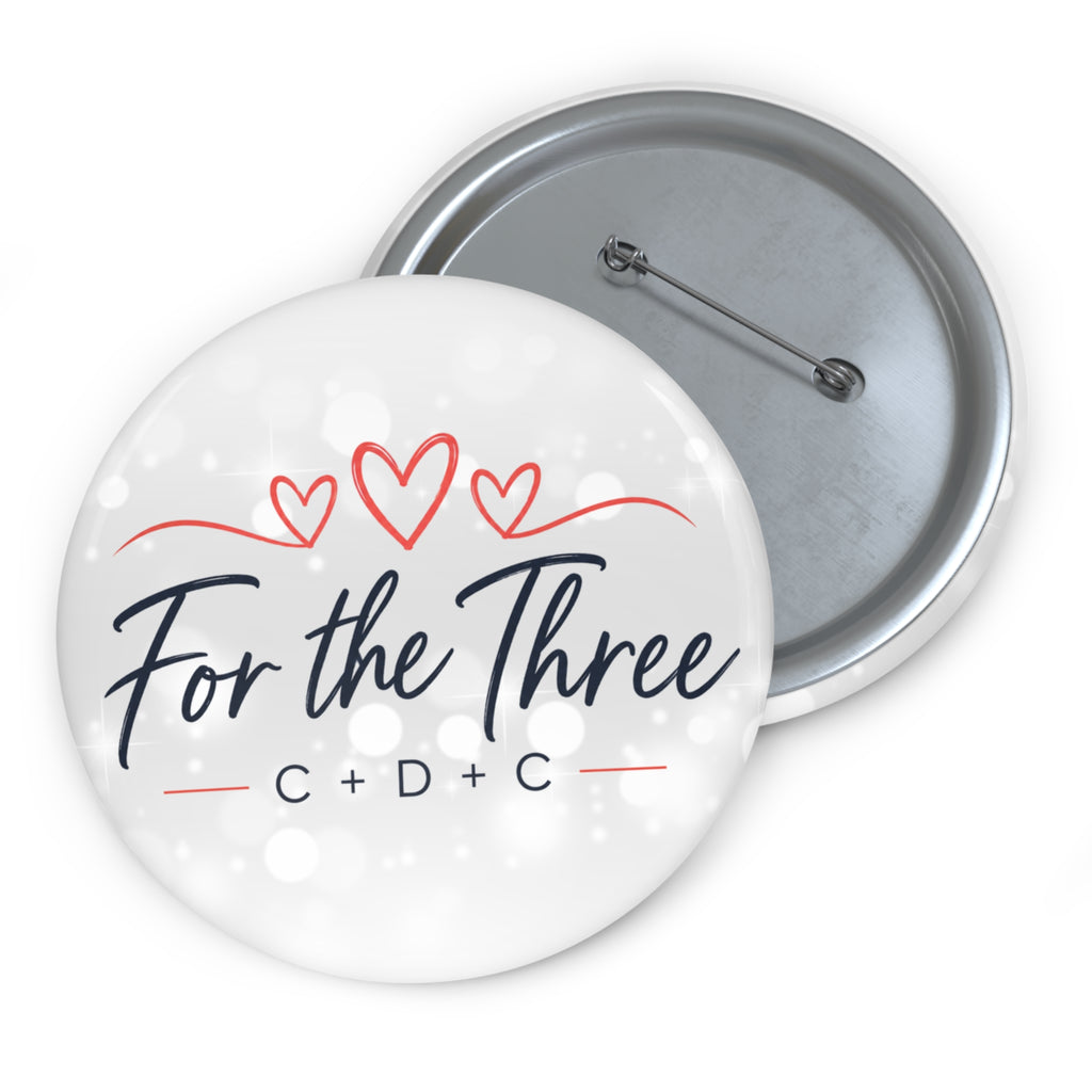 For the Three C + D + C Pin Button | Memorial Support Pin