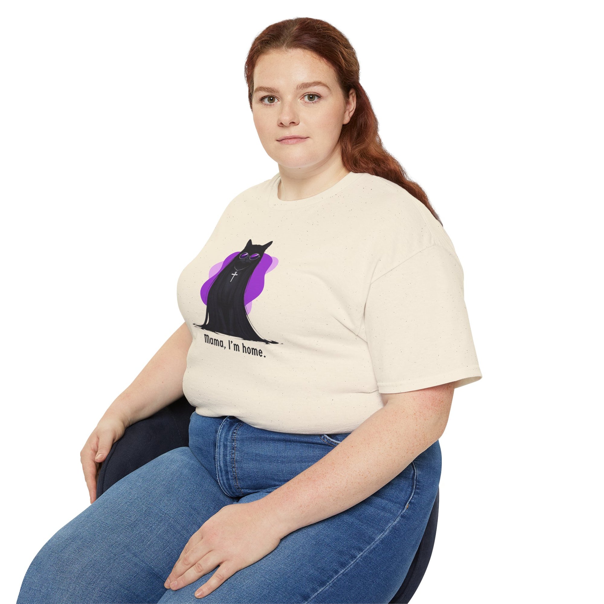 Mama I'm Home Ozzy Cat Graphic Tee