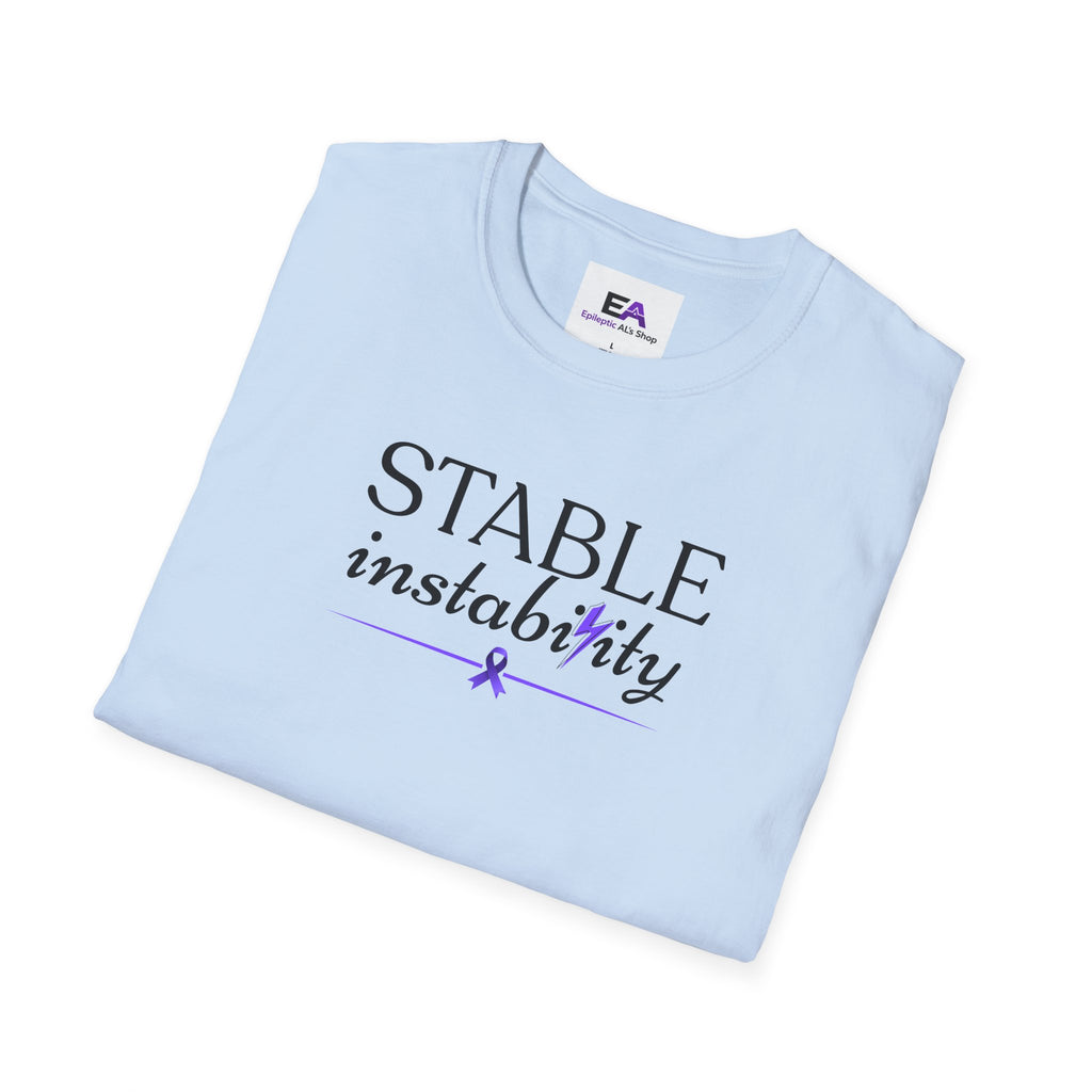Stable Instability Unisex Epilepsy Awareness T-Shirt